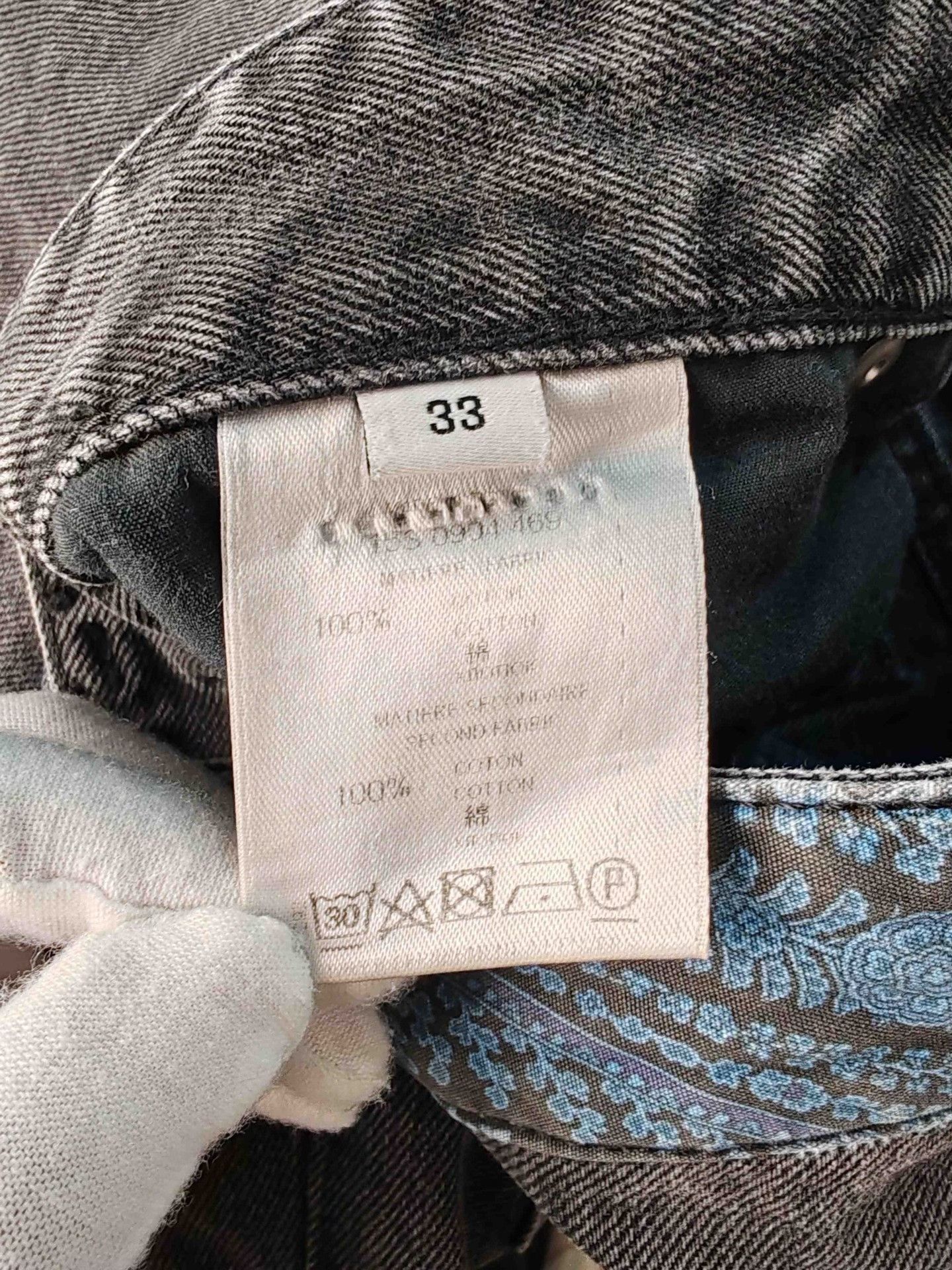 Givenchy Givenchy Paisley Detail Denim Jeans US 33 Size US 33 - 5 Thumbnail