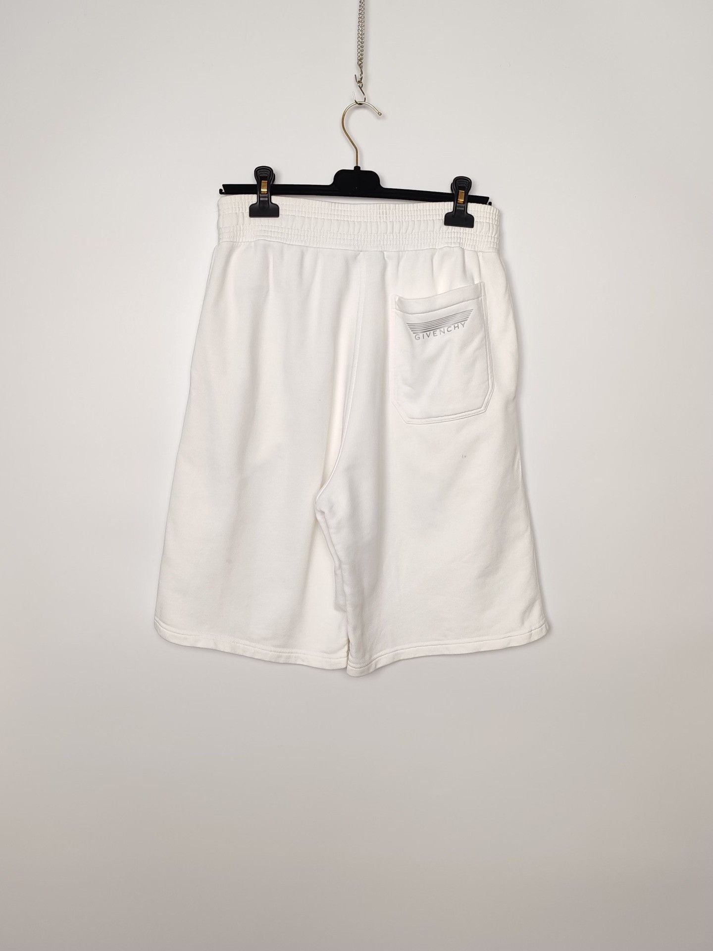 Givenchy Givenchy Logo Drawstring Shorts White Size S Size US 30 / EU 46 - 3 Thumbnail
