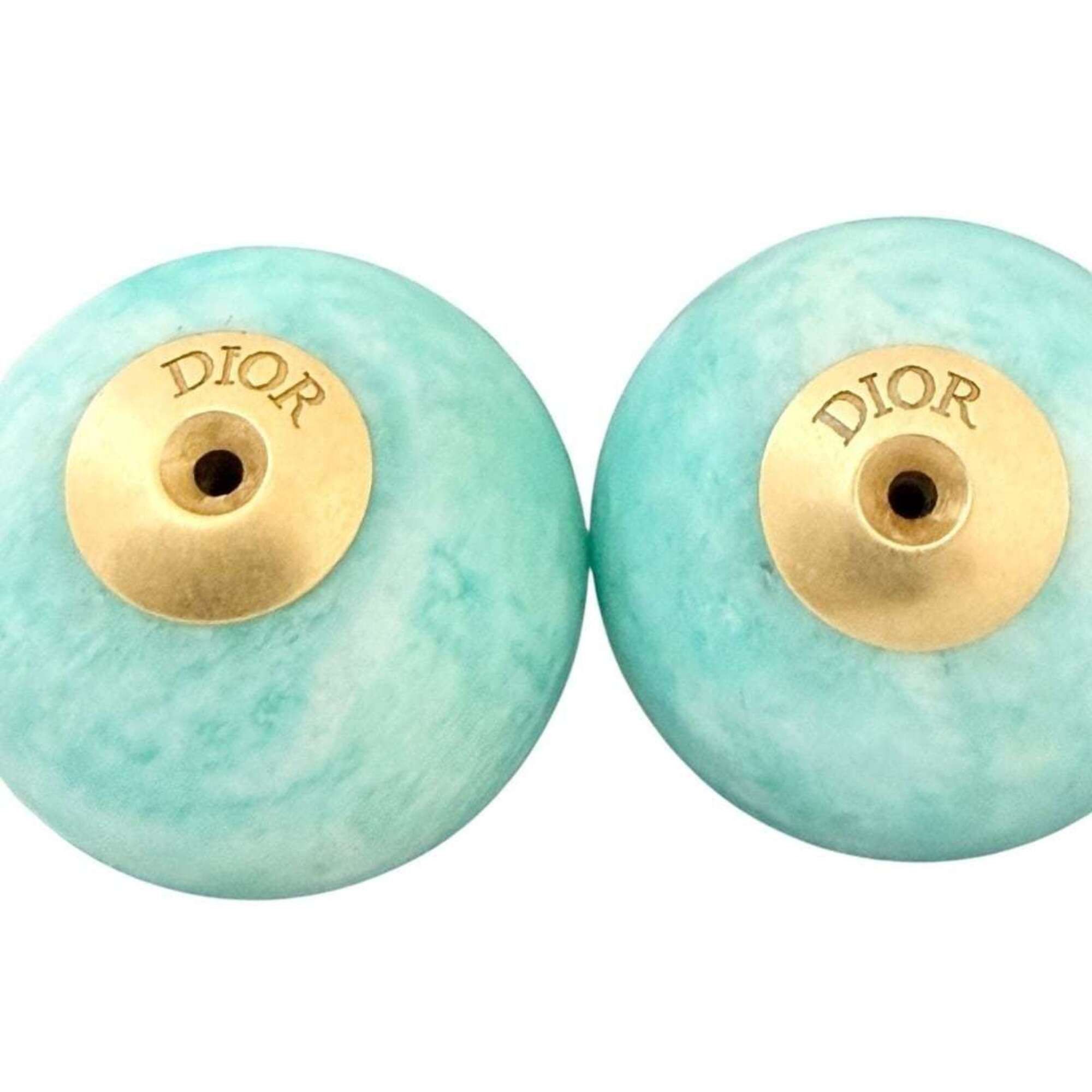 Dior Christian Dior Dior Women's Tribal Earrings, Turquoise Blue Size ONE SIZE - 6 Thumbnail