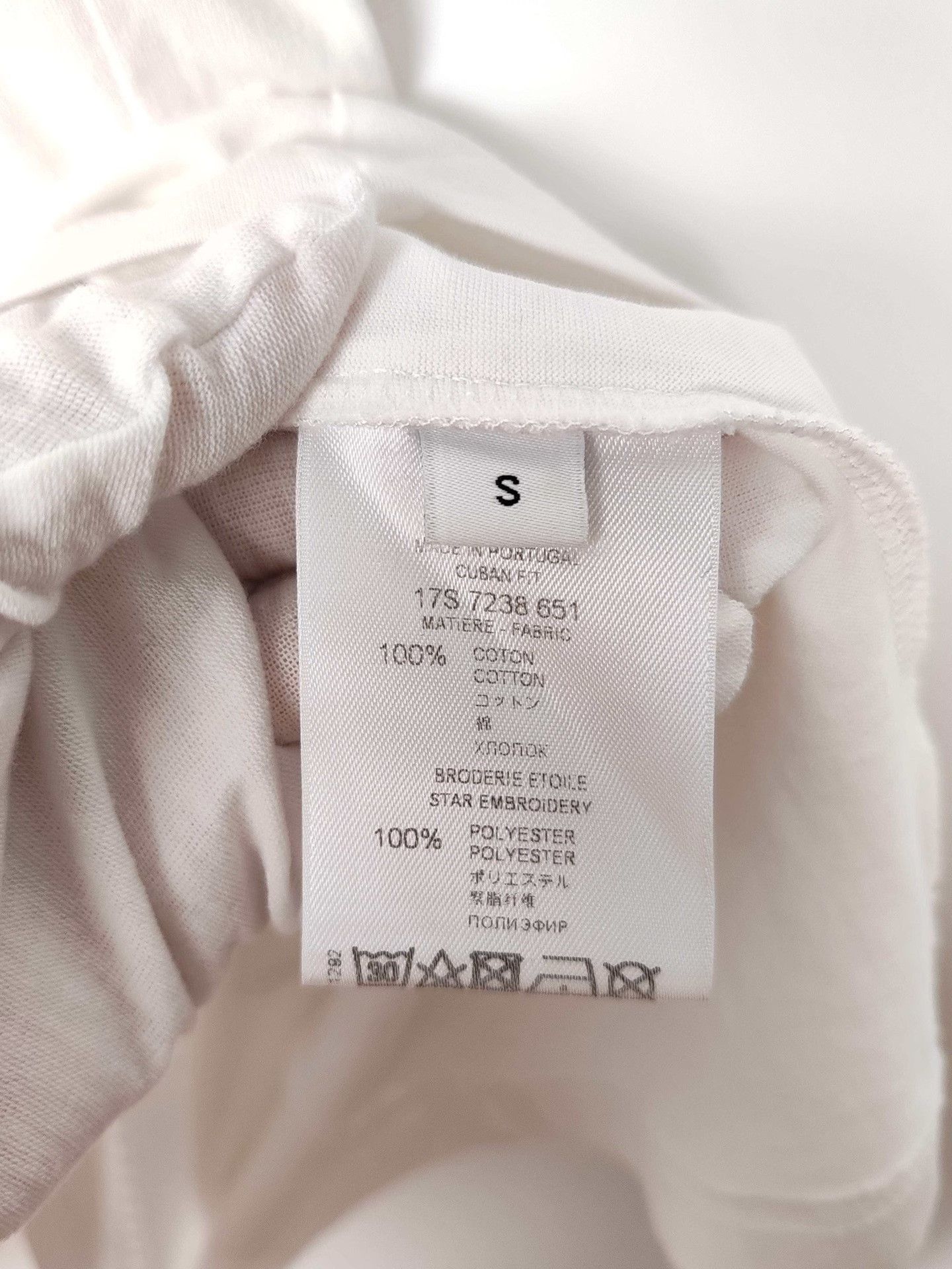 Givenchy Givenchy Star Embroidered T-Shirt Size S Size US S / EU 44-46 / 1 - 6 Thumbnail
