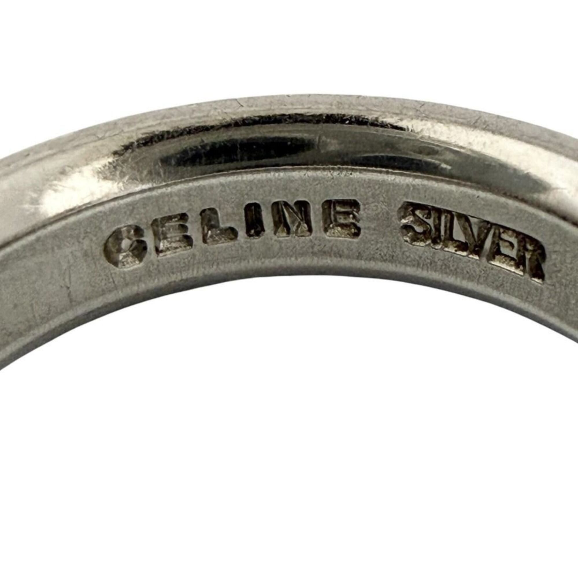 Celine Celine Men's/Women's Ring, Size 12, Silver Size ONE SIZE - 7 Thumbnail