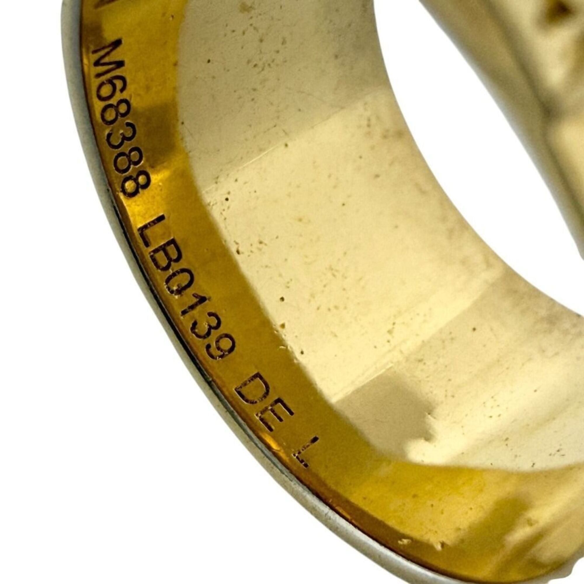 Louis Vuitton Louis Vuitton Men's Wide Ring, Monogram, Size 17 (L), Gold Size ONE SIZE - 7 Thumbnail