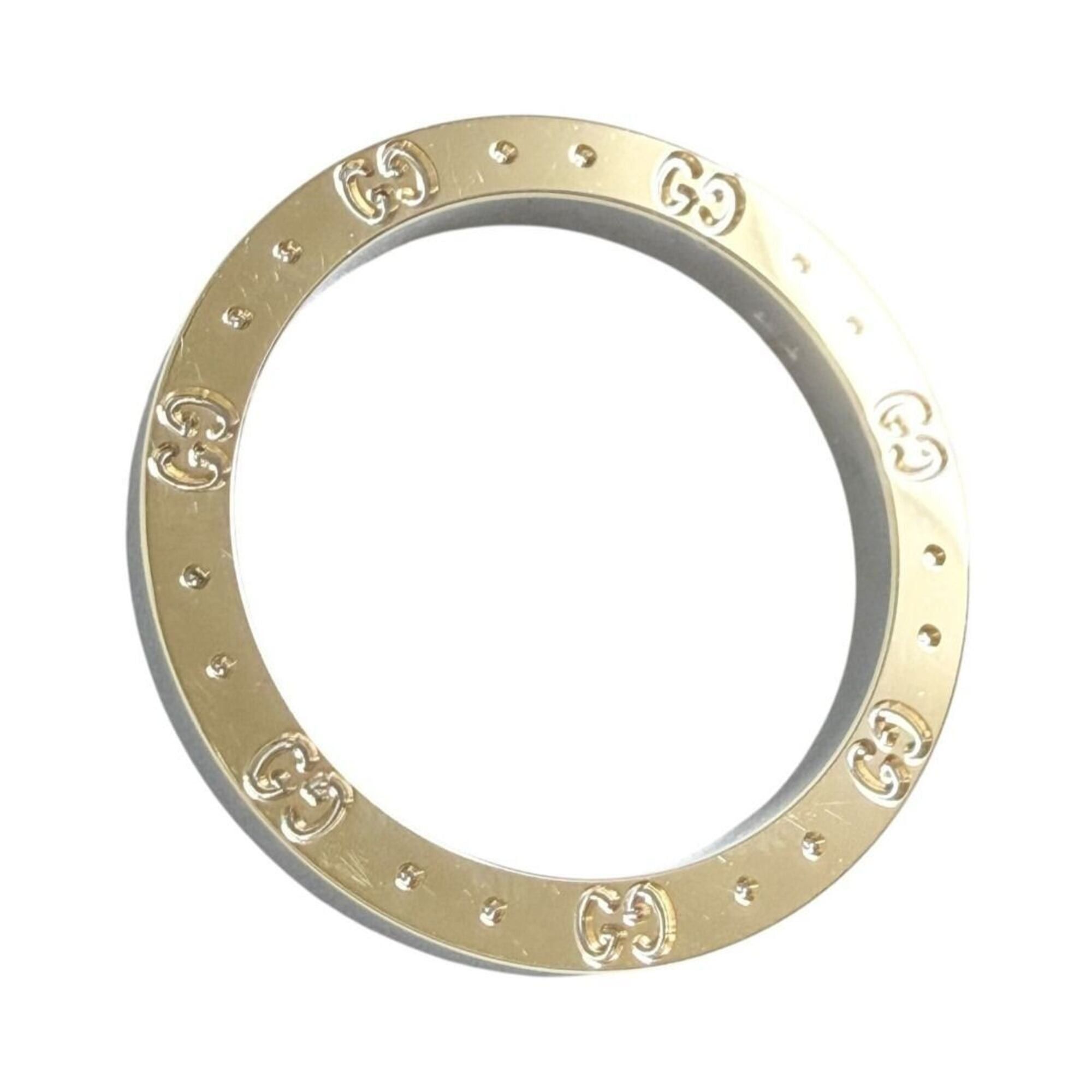 Gucci Gucci Men's Icon Ring, 18K Gold and Steel Combination, Size 20 Size ONE SIZE - 3 Thumbnail