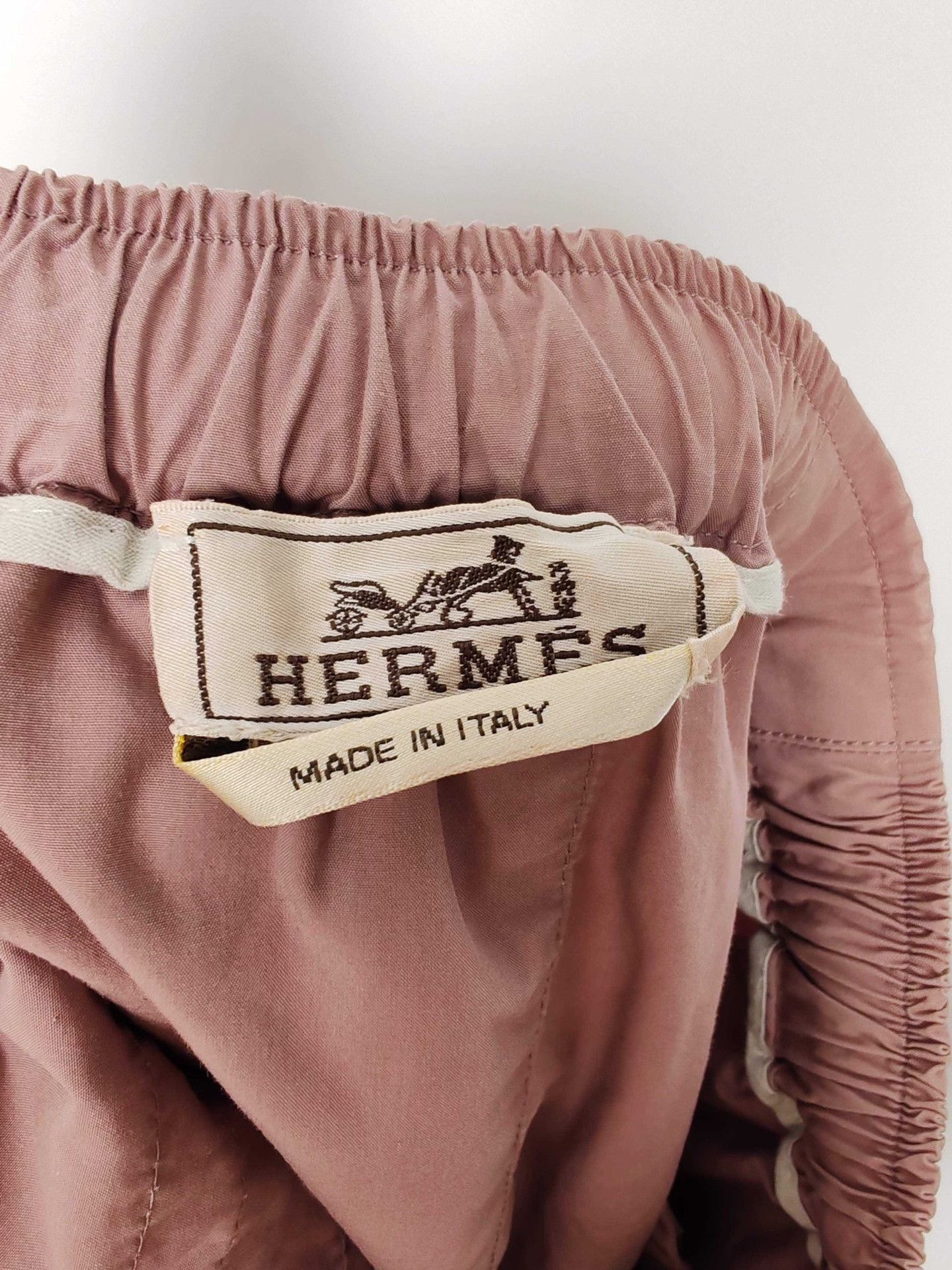 Hermes Hermes Cotton Drawstring Shorts Size M Size US 32 / EU 48 - 4 Thumbnail