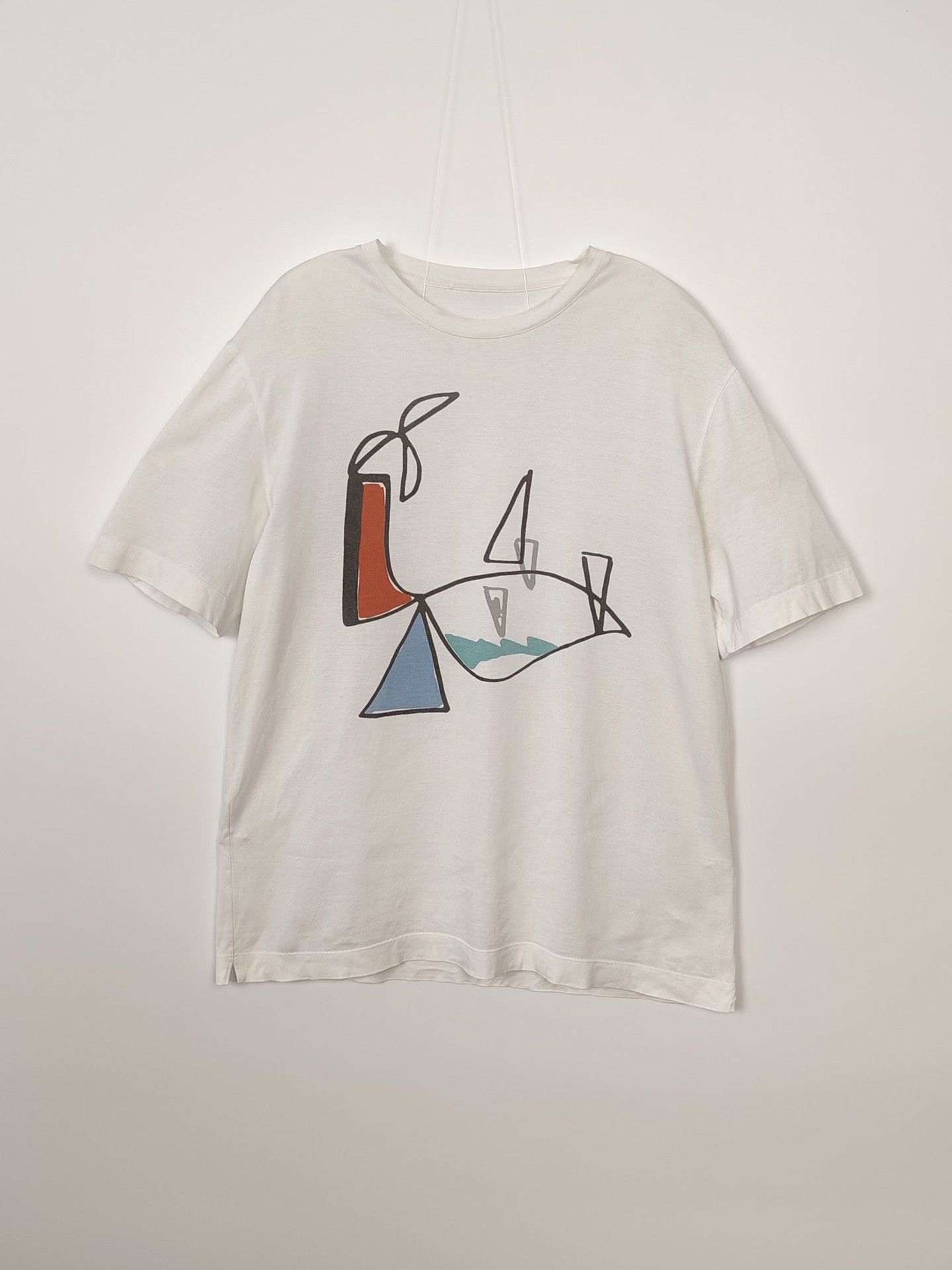 Hermes Hermès Graphic Print T-Shirt Size L Size US L / EU 52-54 / 3 - 2 Thumbnail