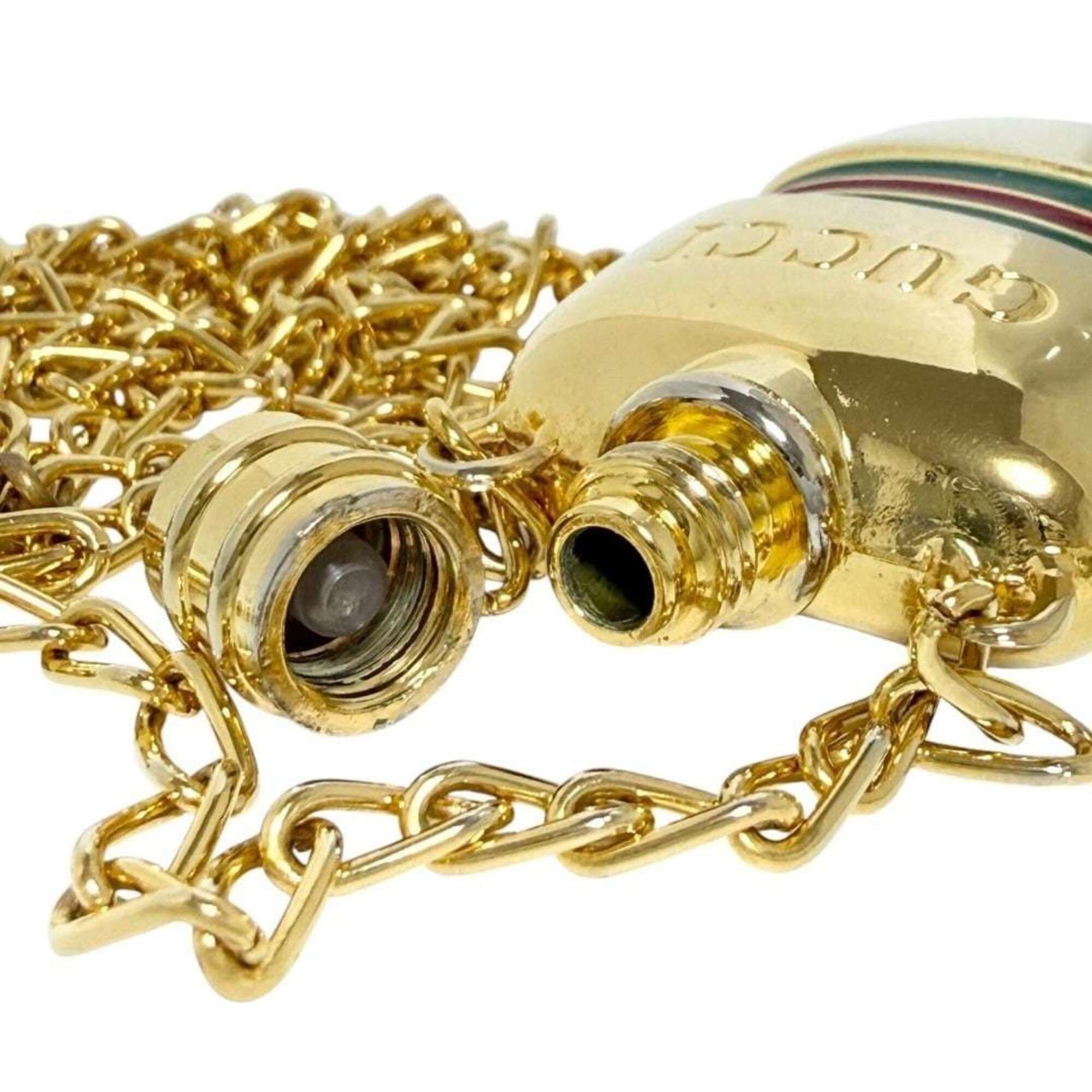 Gucci Gucci unisex pendant necklace, perfume bottle design, vintage. Size ONE SIZE - 6 Thumbnail