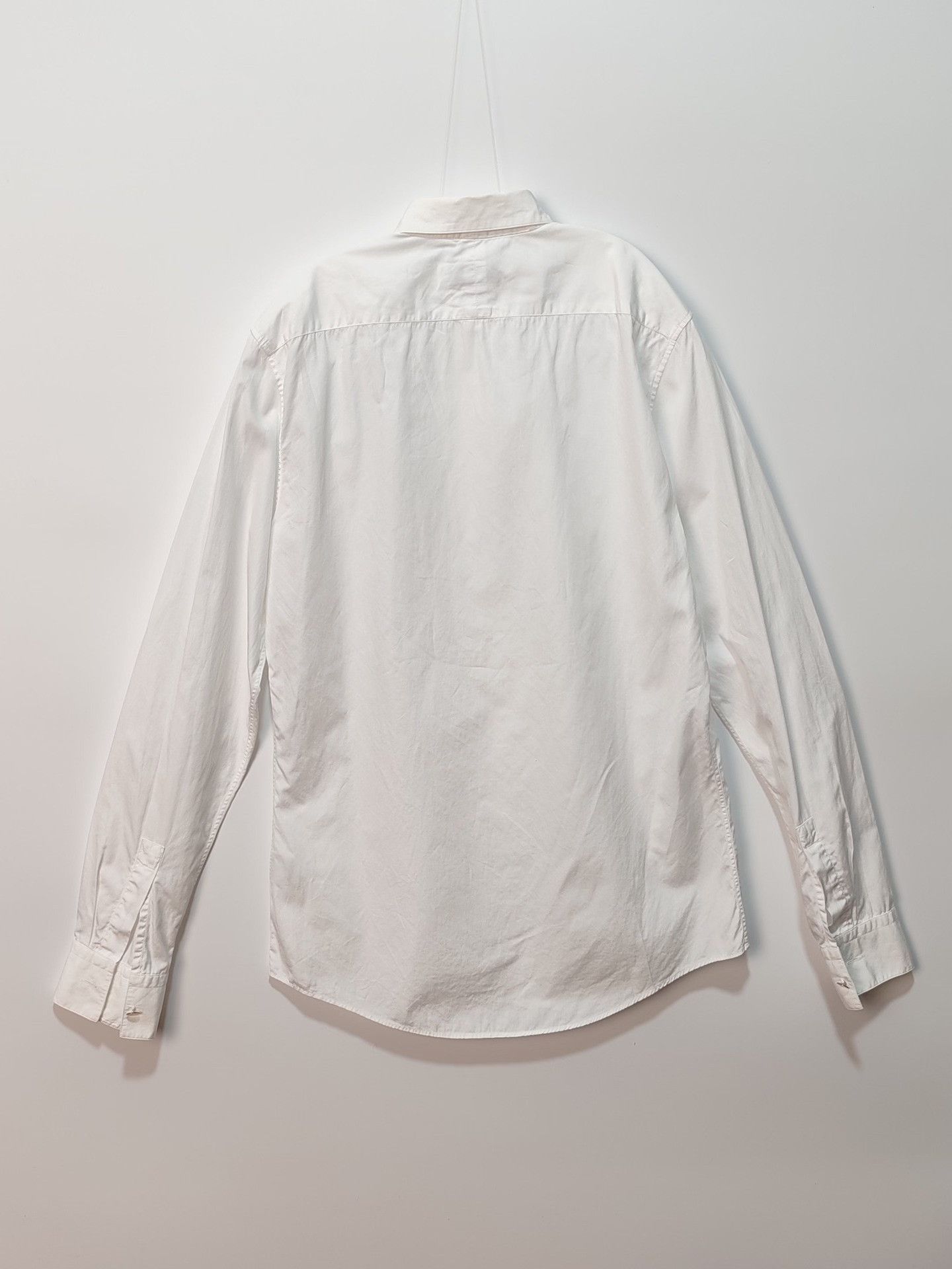 Hermes Hermes White Cotton Button Up Shirt Size S Size US S / EU 44-46 / 1 - 3 Thumbnail
