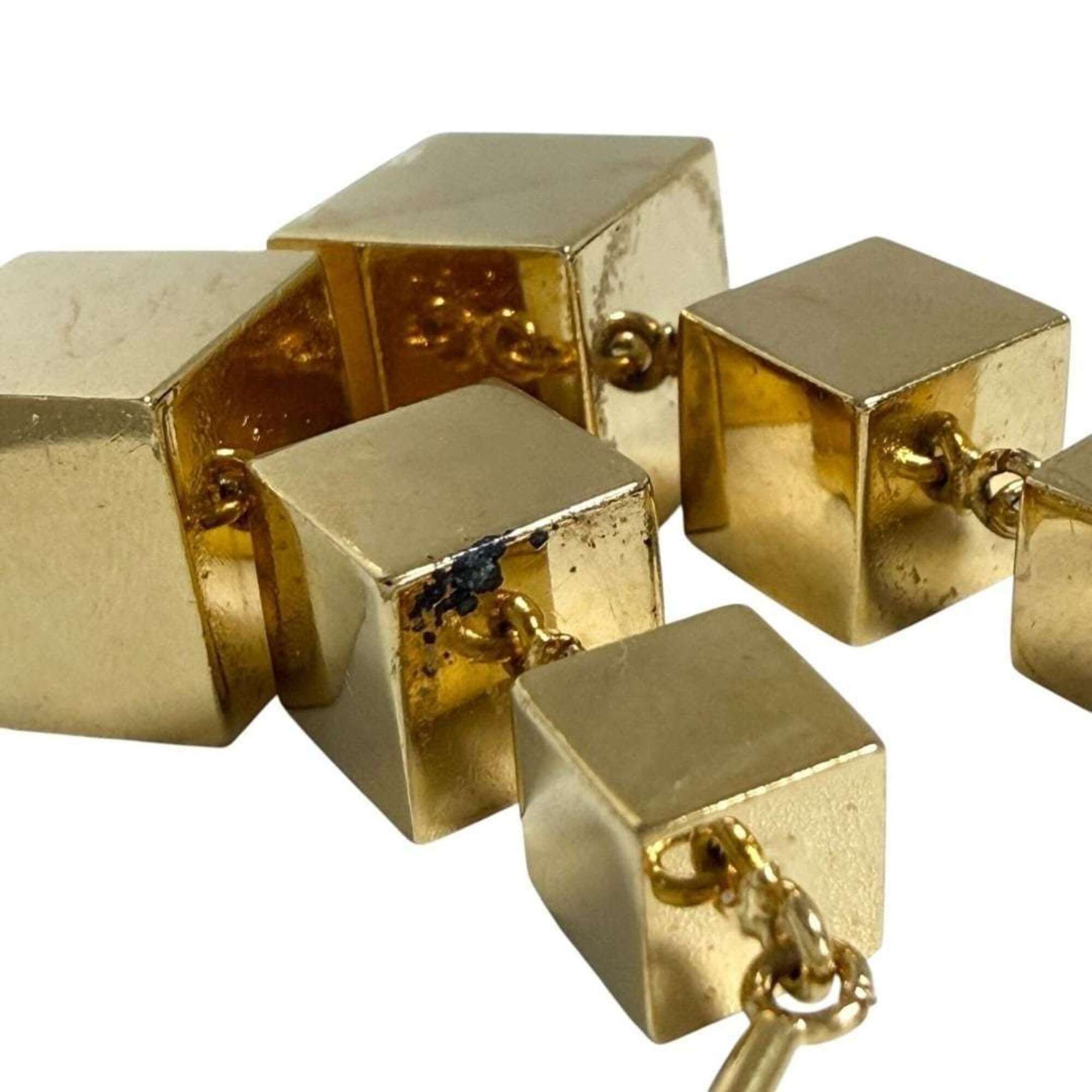 Celine Celine Women's Hook Drop Earrings Cube Square Phoebe Size ONE SIZE - 7 Thumbnail
