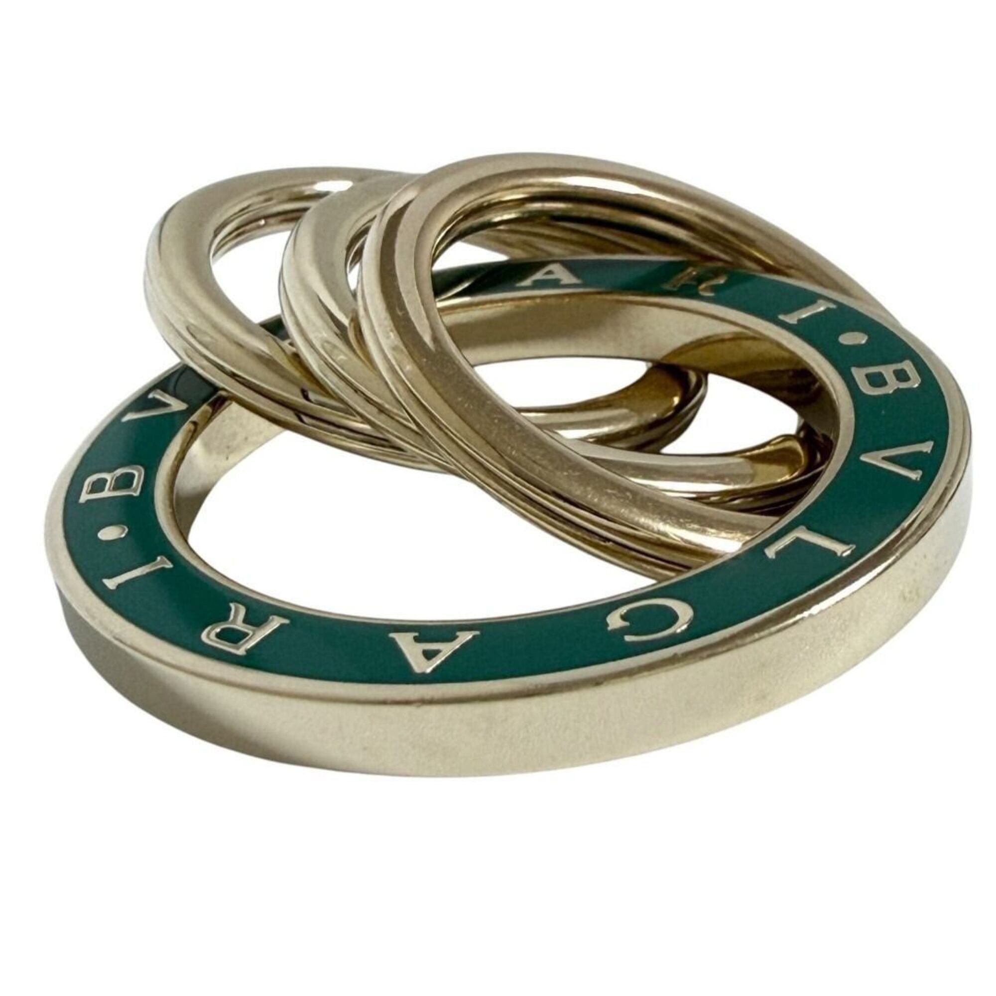 Bvlgari Bvlgari Men's & Women's Keyrings Keychains - Green Gold Size ONE SIZE - 4 Thumbnail