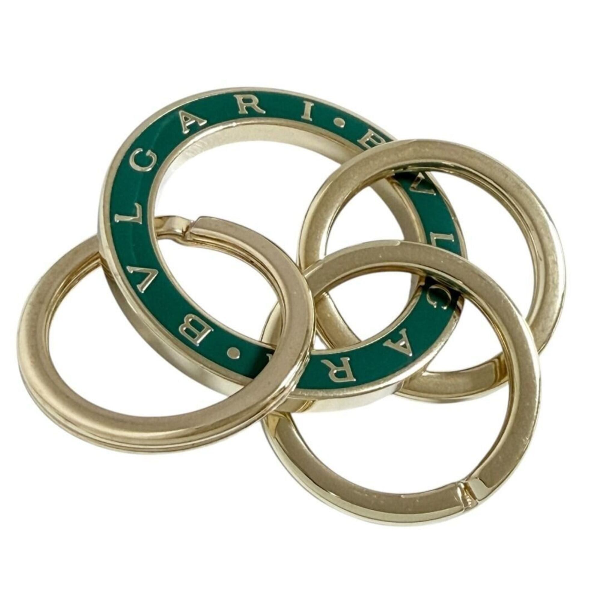 Bvlgari Bvlgari Men's & Women's Keyrings Keychains - Green Gold Size ONE SIZE - 2 Thumbnail