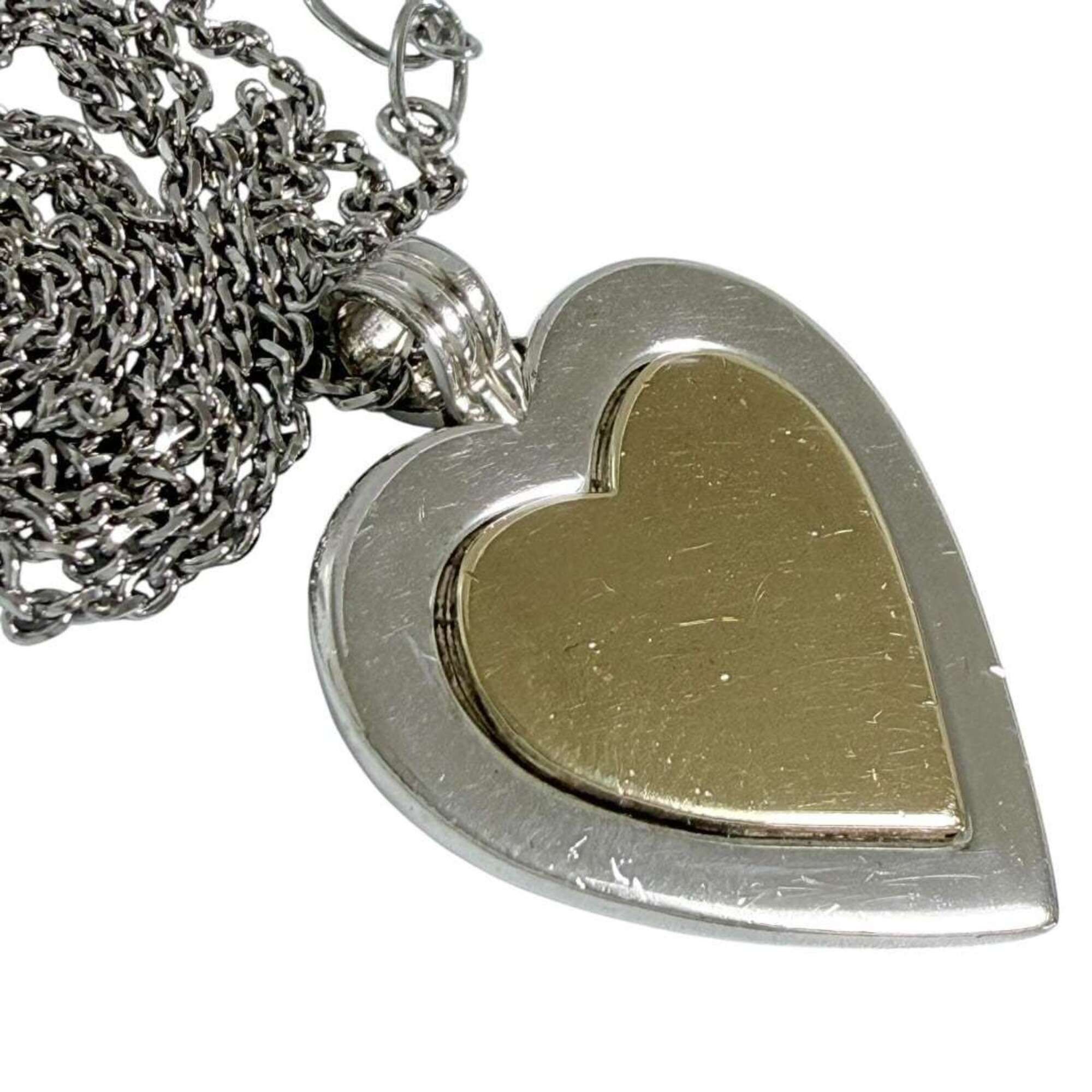 Tiffany & Co. Tiffany & Co. pendant necklace, heart design, gold, with aftermarket metal chain. Size ONE SIZE - 5 Thumbnail