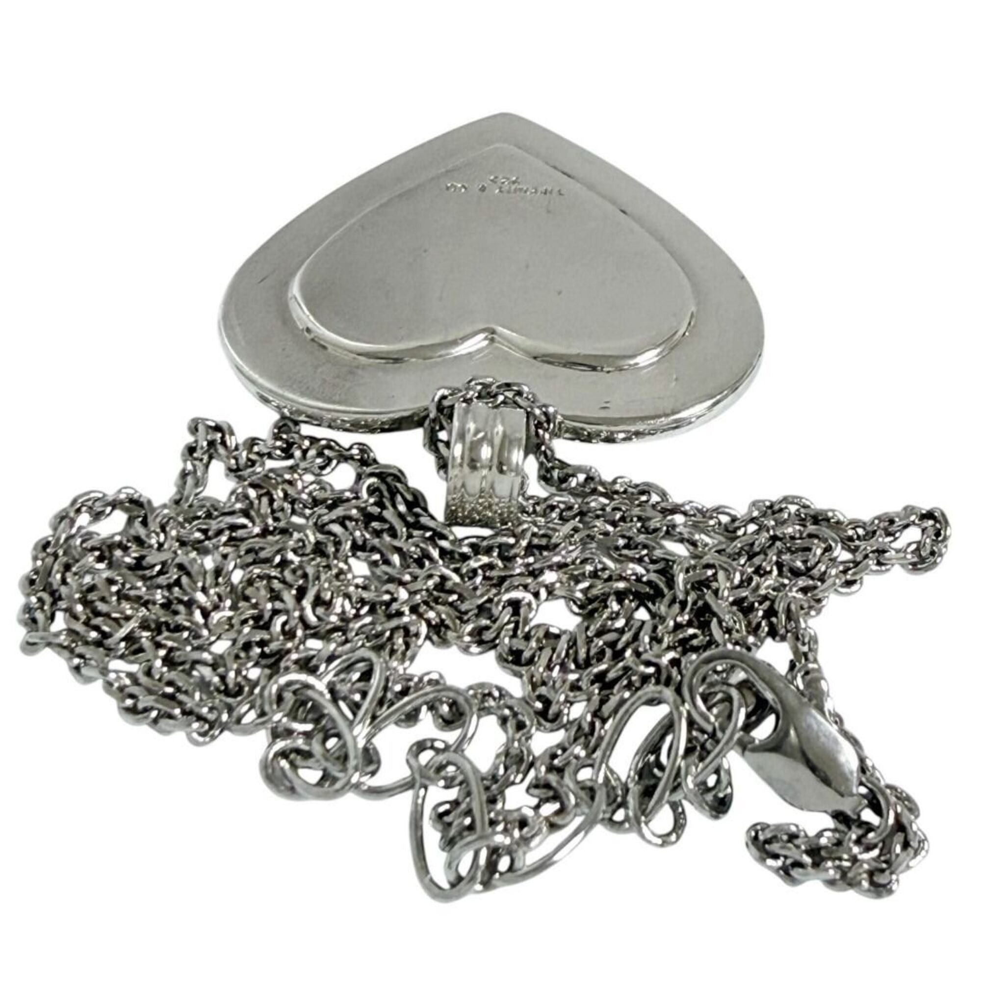 Tiffany & Co. Tiffany & Co. pendant necklace, heart design, gold, with aftermarket metal chain. Size ONE SIZE - 6 Thumbnail