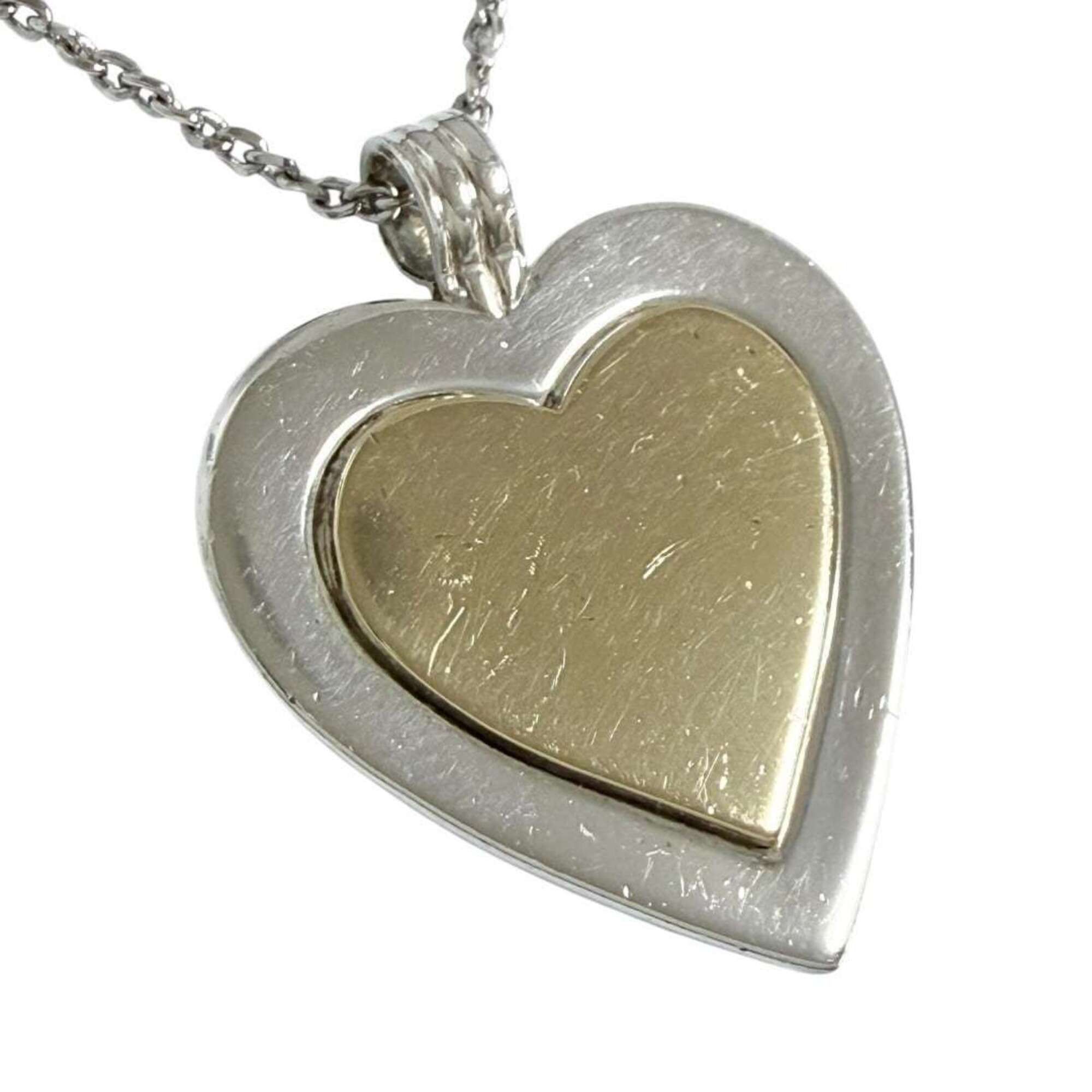 Tiffany & Co. Tiffany & Co. pendant necklace, heart design, gold, with aftermarket metal chain. Size ONE SIZE - 3 Thumbnail
