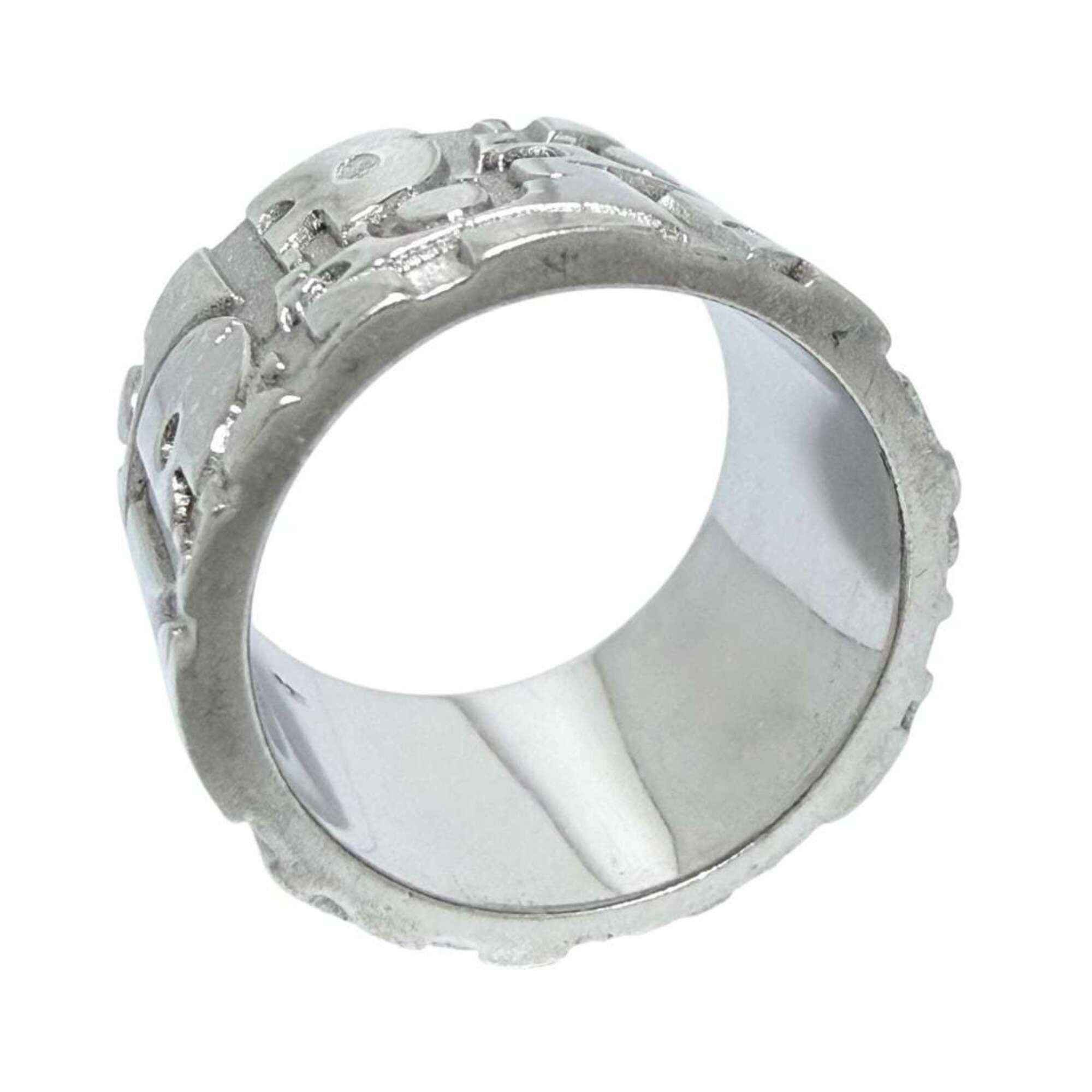 Dior Christian Dior Dior Men's Ring, Sterling Silver 925, Size 10, Pinky Ring Size ONE SIZE - 5 Thumbnail