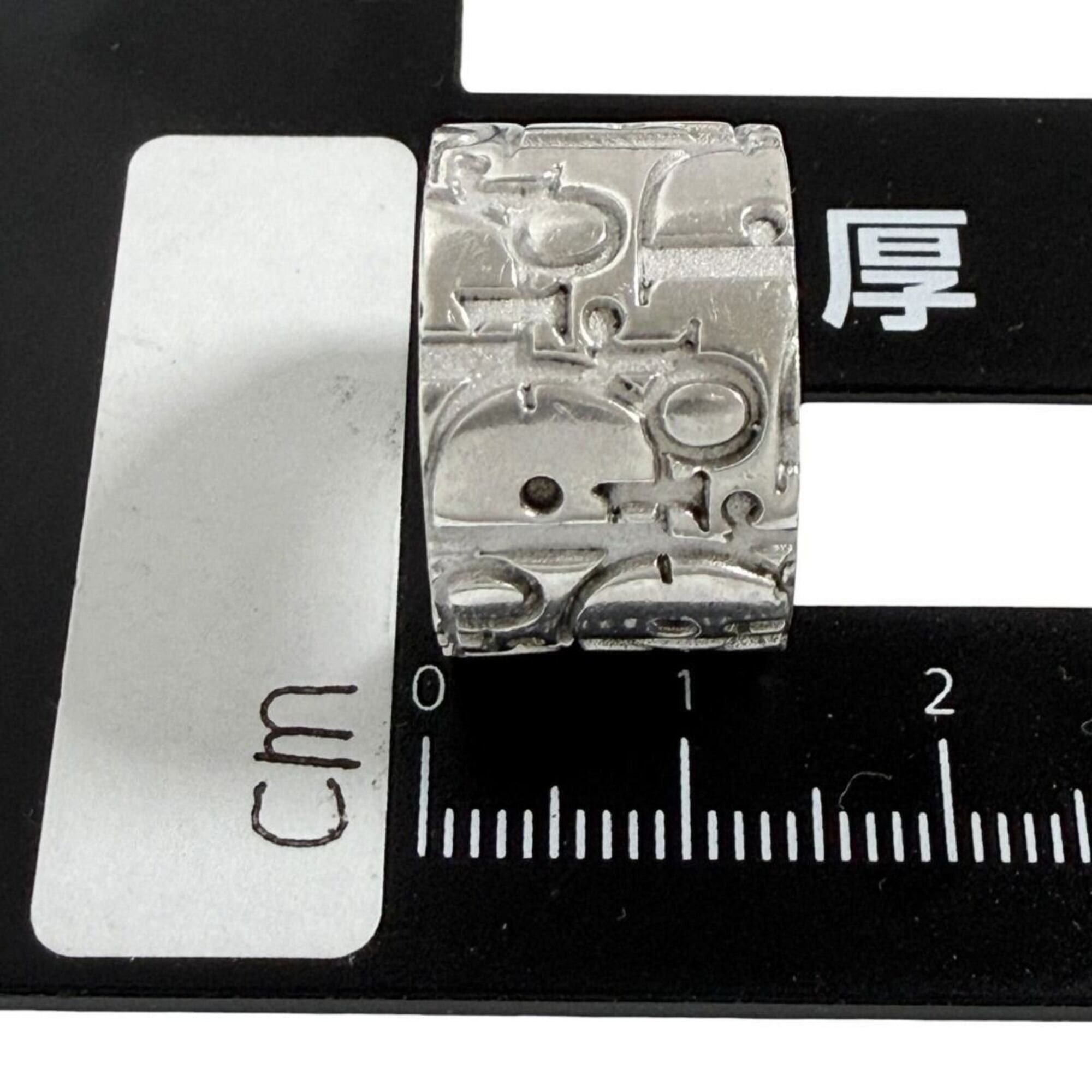 Dior Christian Dior Dior Men's Ring, Sterling Silver 925, Size 10, Pinky Ring Size ONE SIZE - 8 Thumbnail