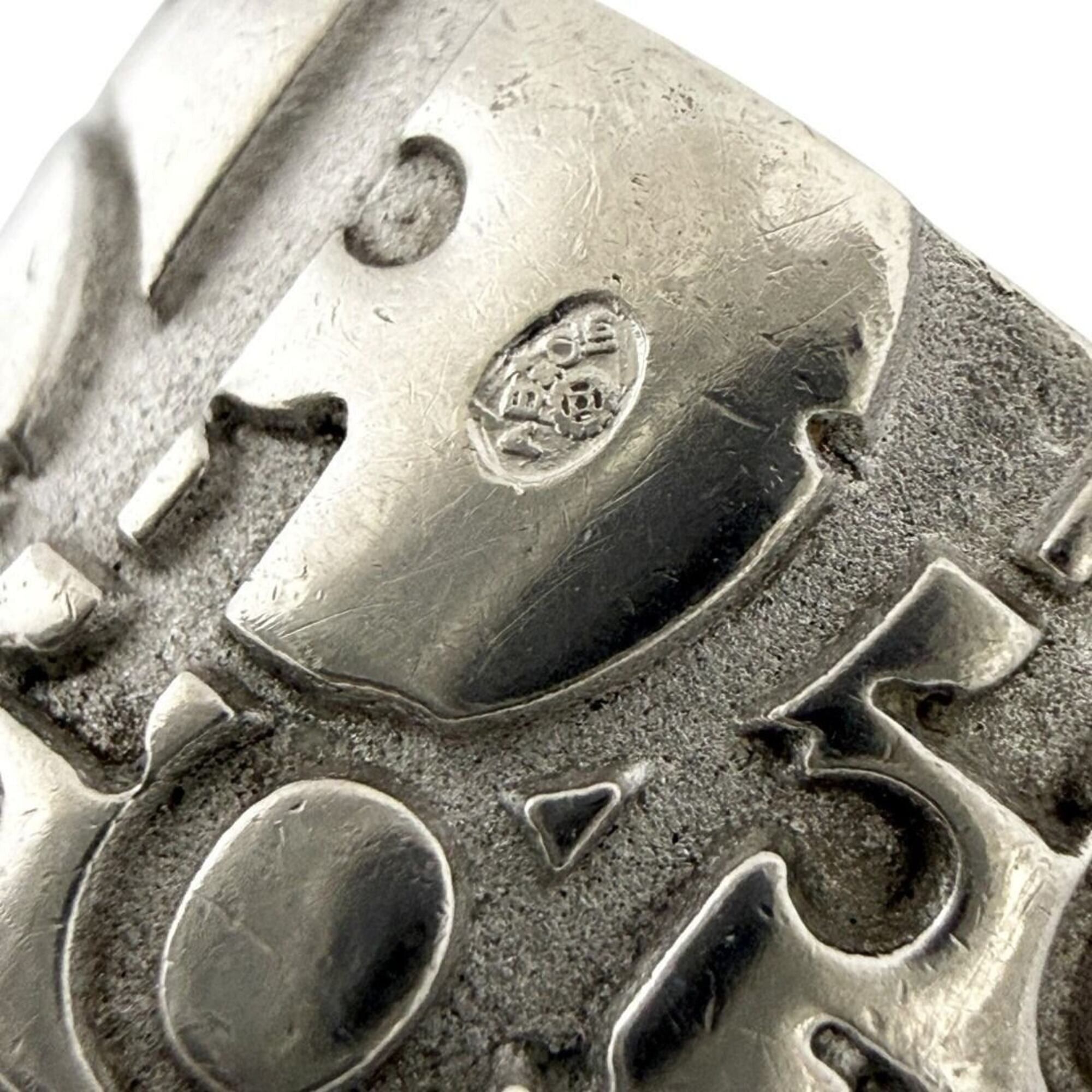 Dior Christian Dior Dior Men's Ring, Sterling Silver 925, Size 10, Pinky Ring Size ONE SIZE - 7 Thumbnail