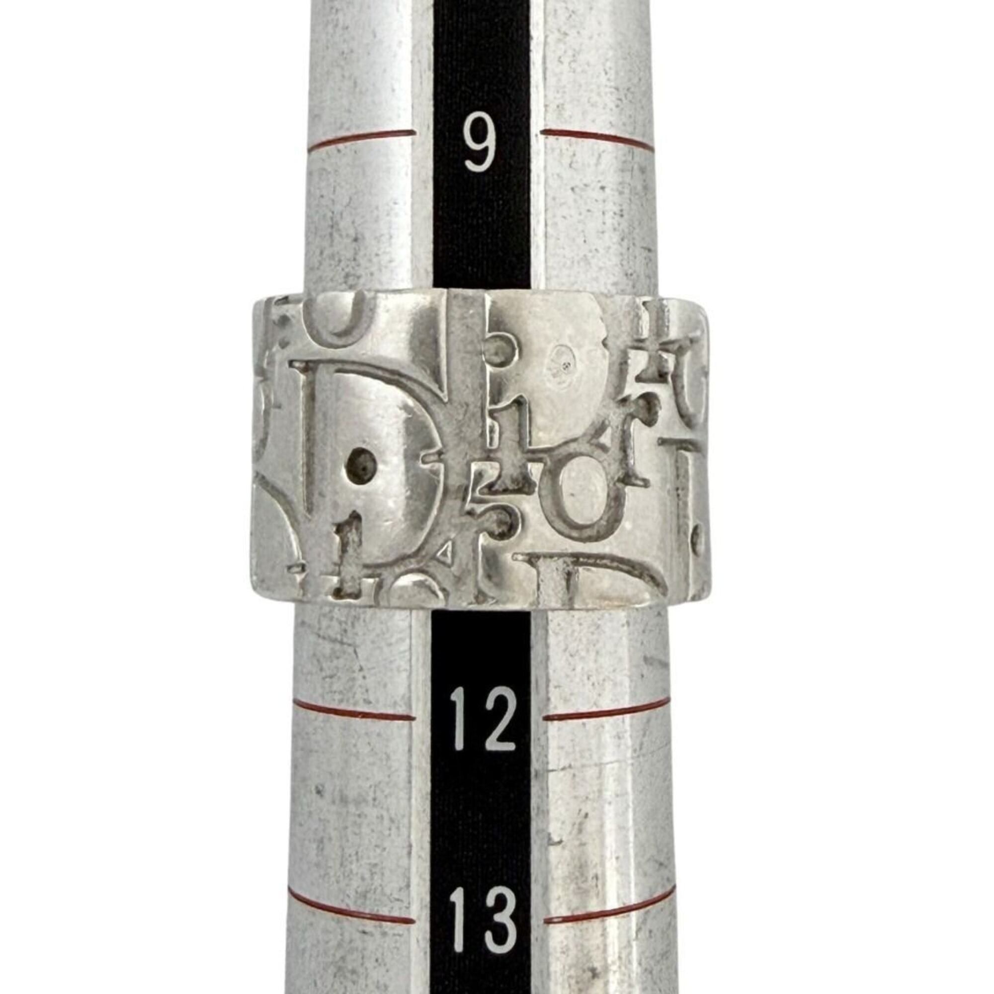 Dior Christian Dior Dior Men's Ring, Sterling Silver 925, Size 10, Pinky Ring Size ONE SIZE - 9 Thumbnail