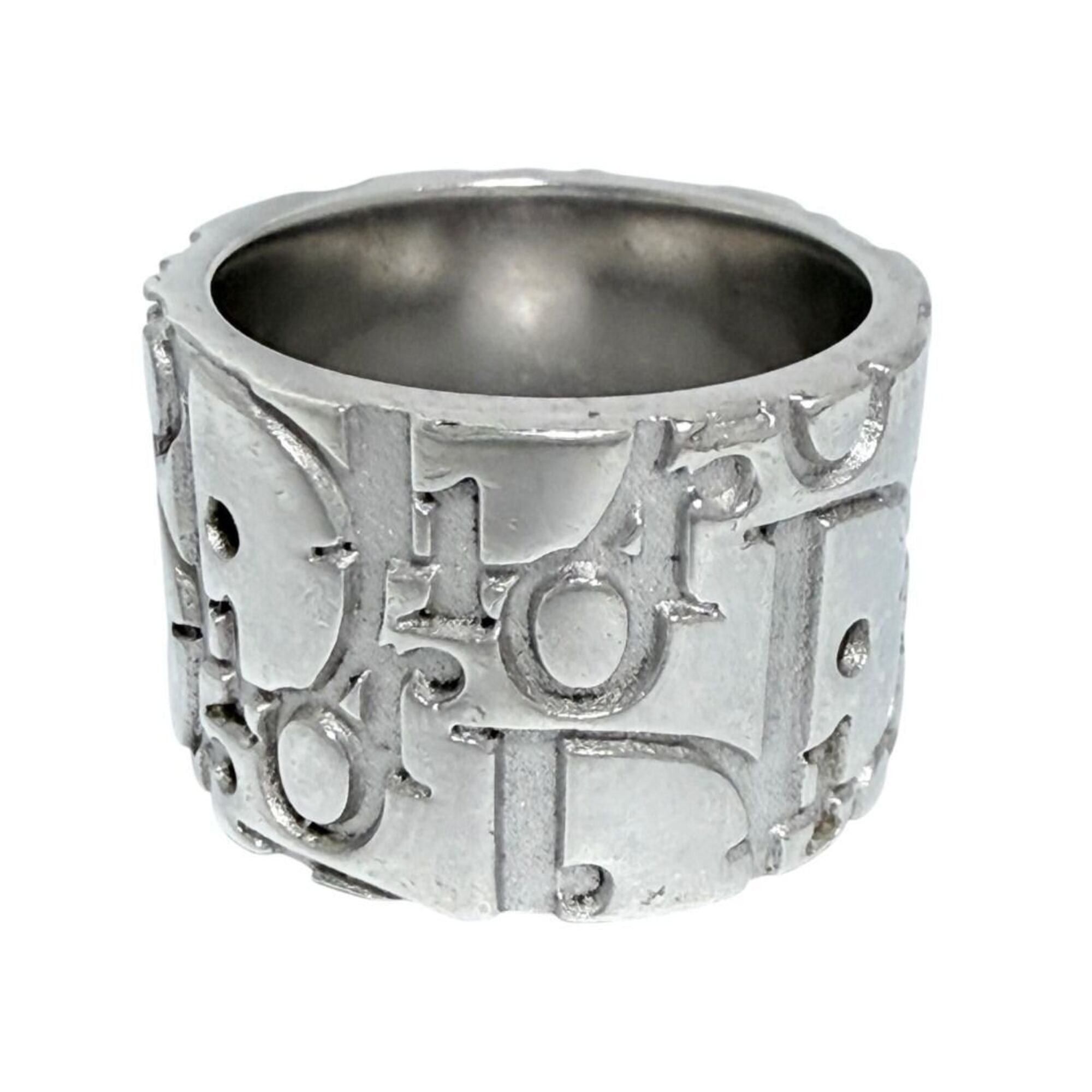 Dior Christian Dior Dior Men's Ring, Sterling Silver 925, Size 10, Pinky Ring Size ONE SIZE - 3 Thumbnail