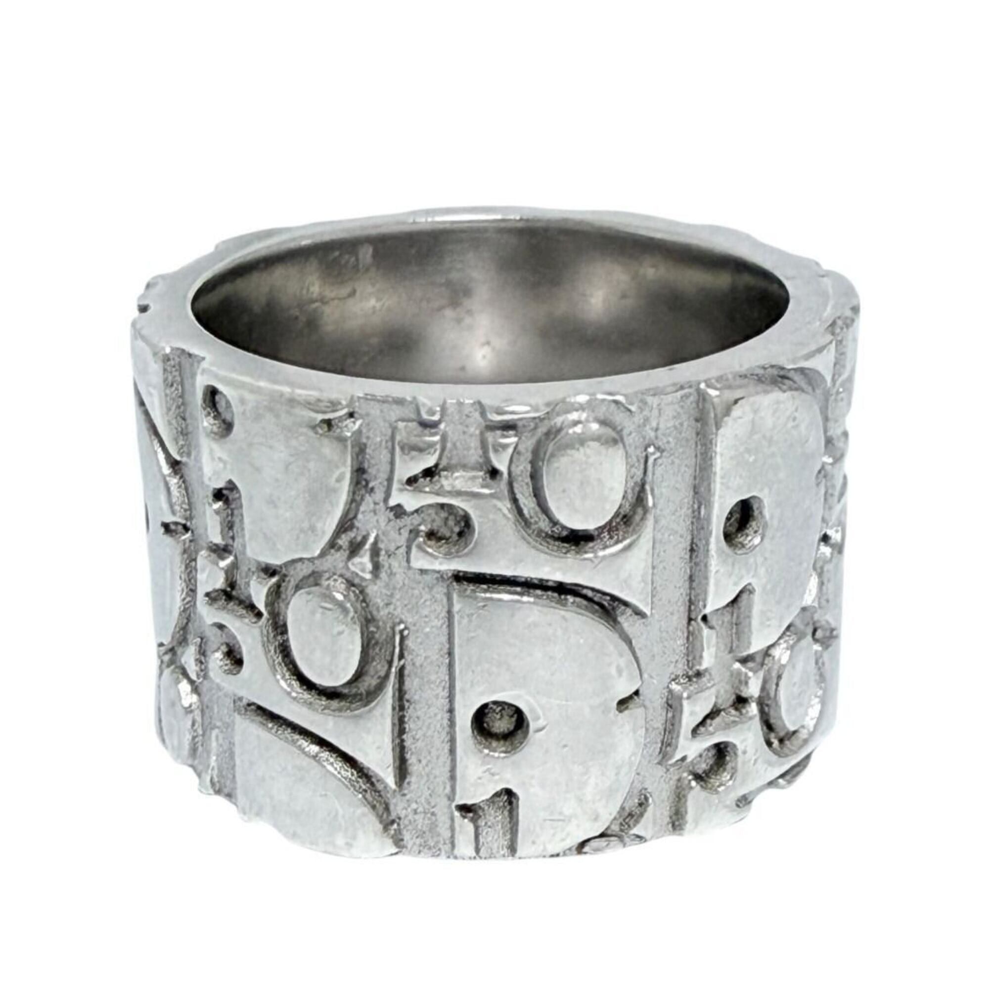Dior Christian Dior Dior Men's Ring, Sterling Silver 925, Size 10, Pinky Ring Size ONE SIZE - 4 Thumbnail