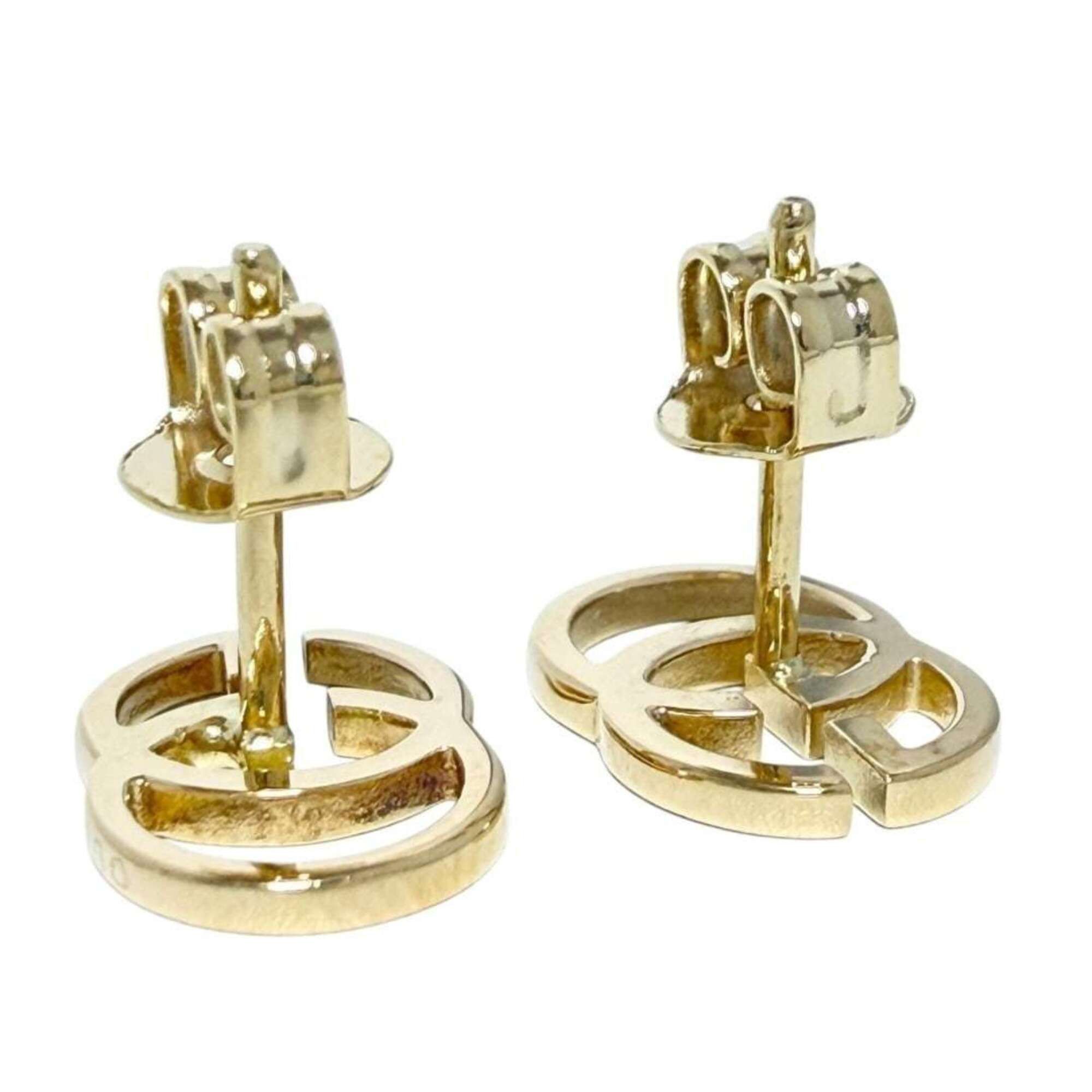 Gucci Gucci women's GG Running earrings, 18K gold, with aftermarket metal backs. Size ONE SIZE - 5 Thumbnail