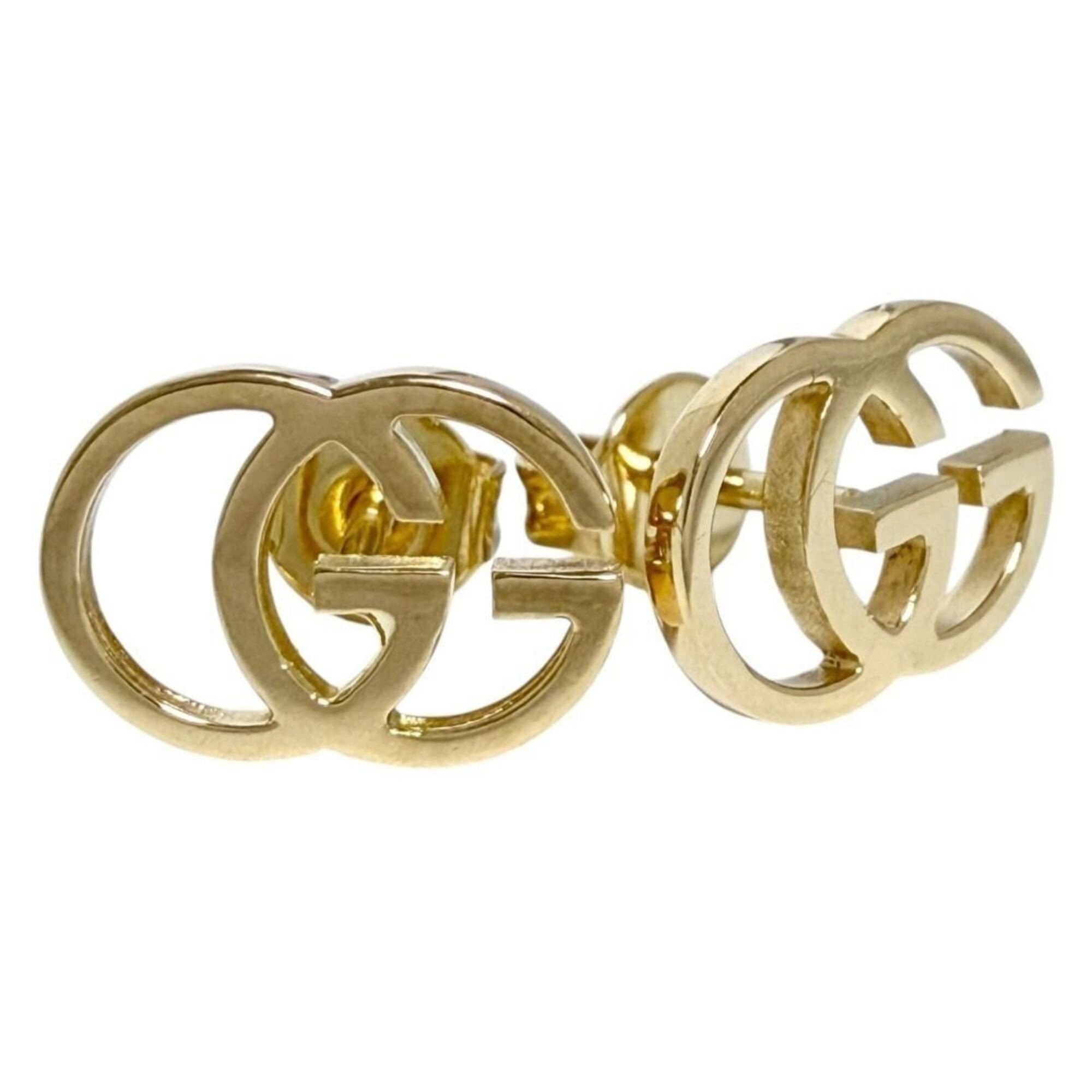Gucci Gucci women's GG Running earrings, 18K gold, with aftermarket metal backs. Size ONE SIZE - 6 Thumbnail