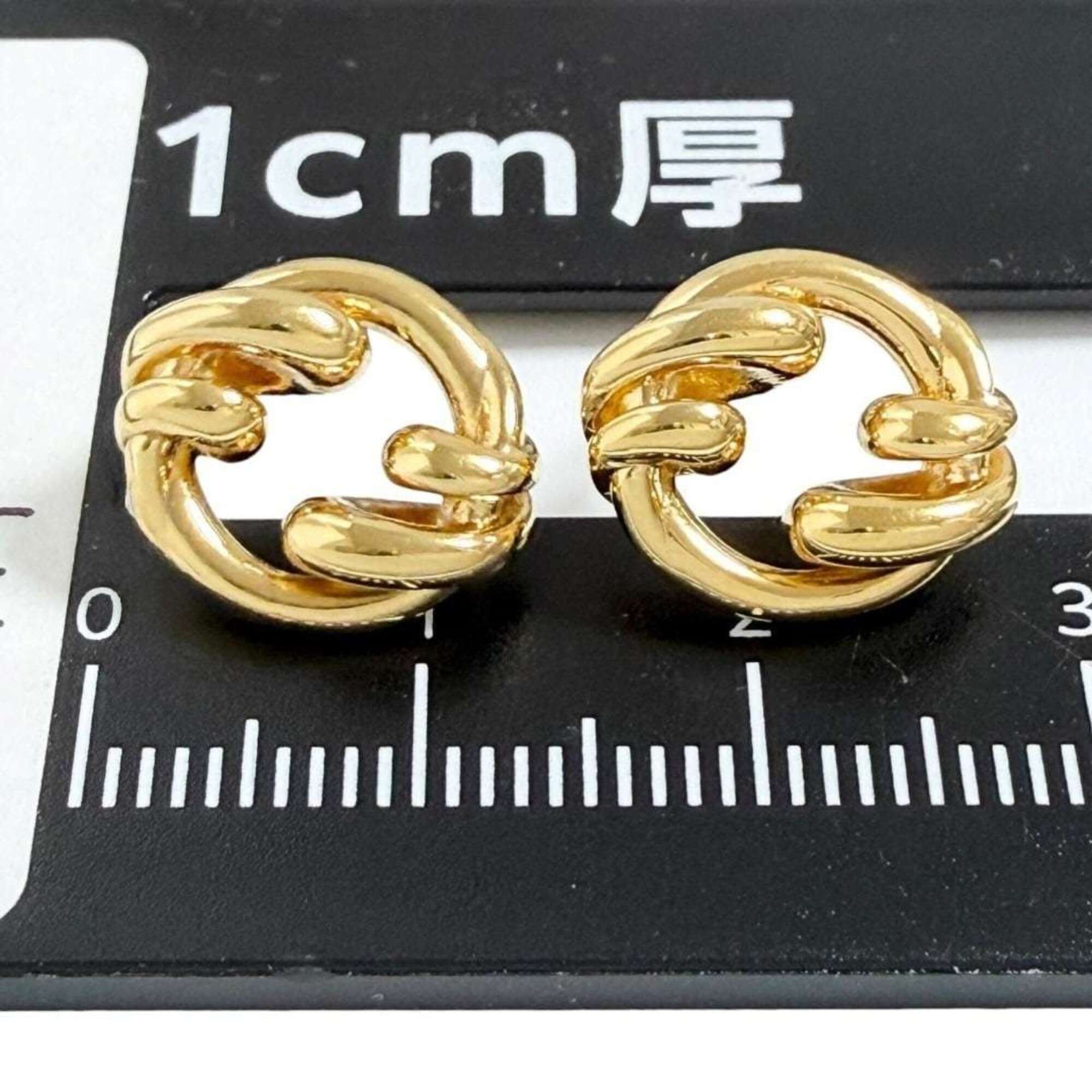 Fendi Fendi Women's Filo Stud Earrings, Gold Size ONE SIZE - 7 Thumbnail