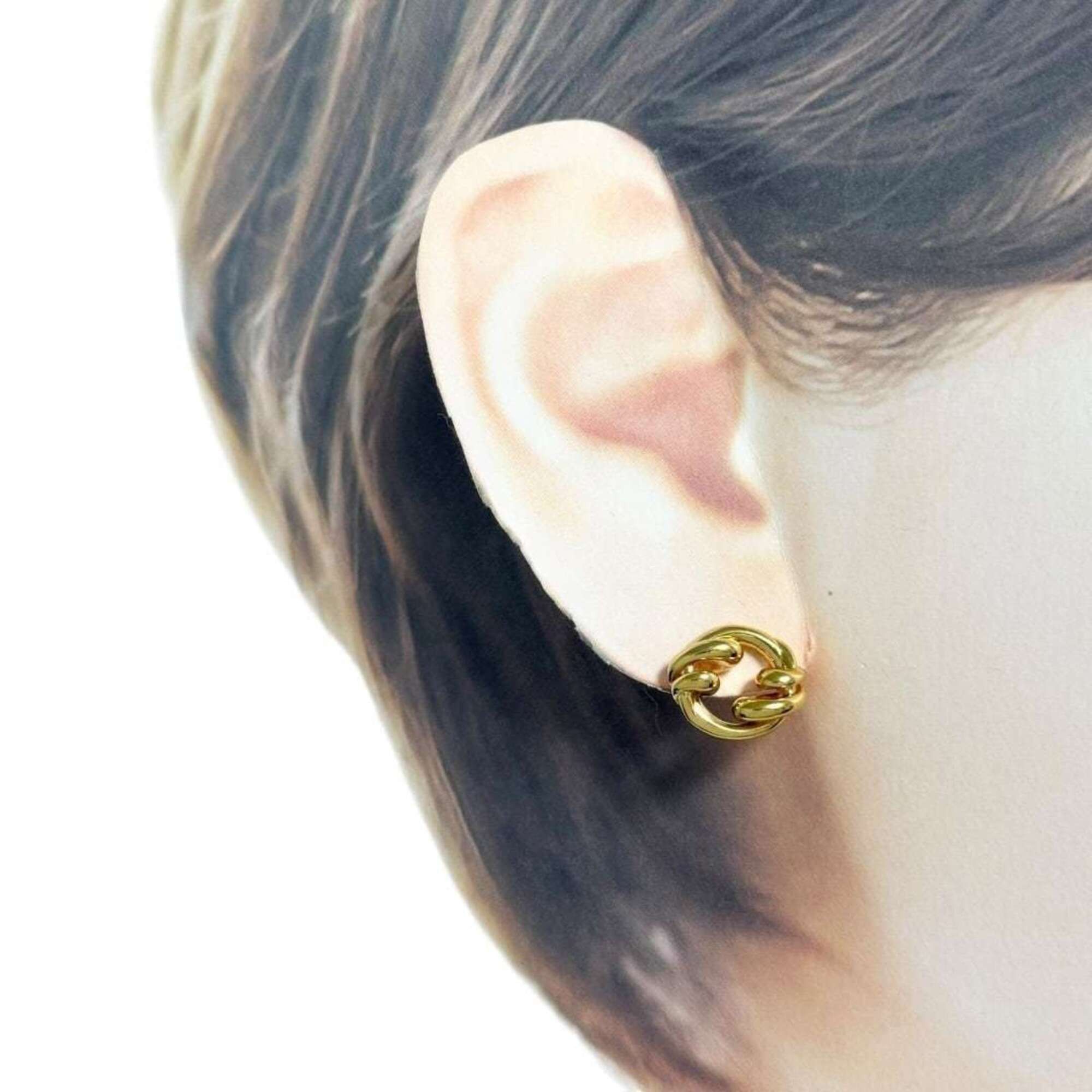 Fendi Fendi Women's Filo Stud Earrings, Gold Size ONE SIZE - 9 Thumbnail
