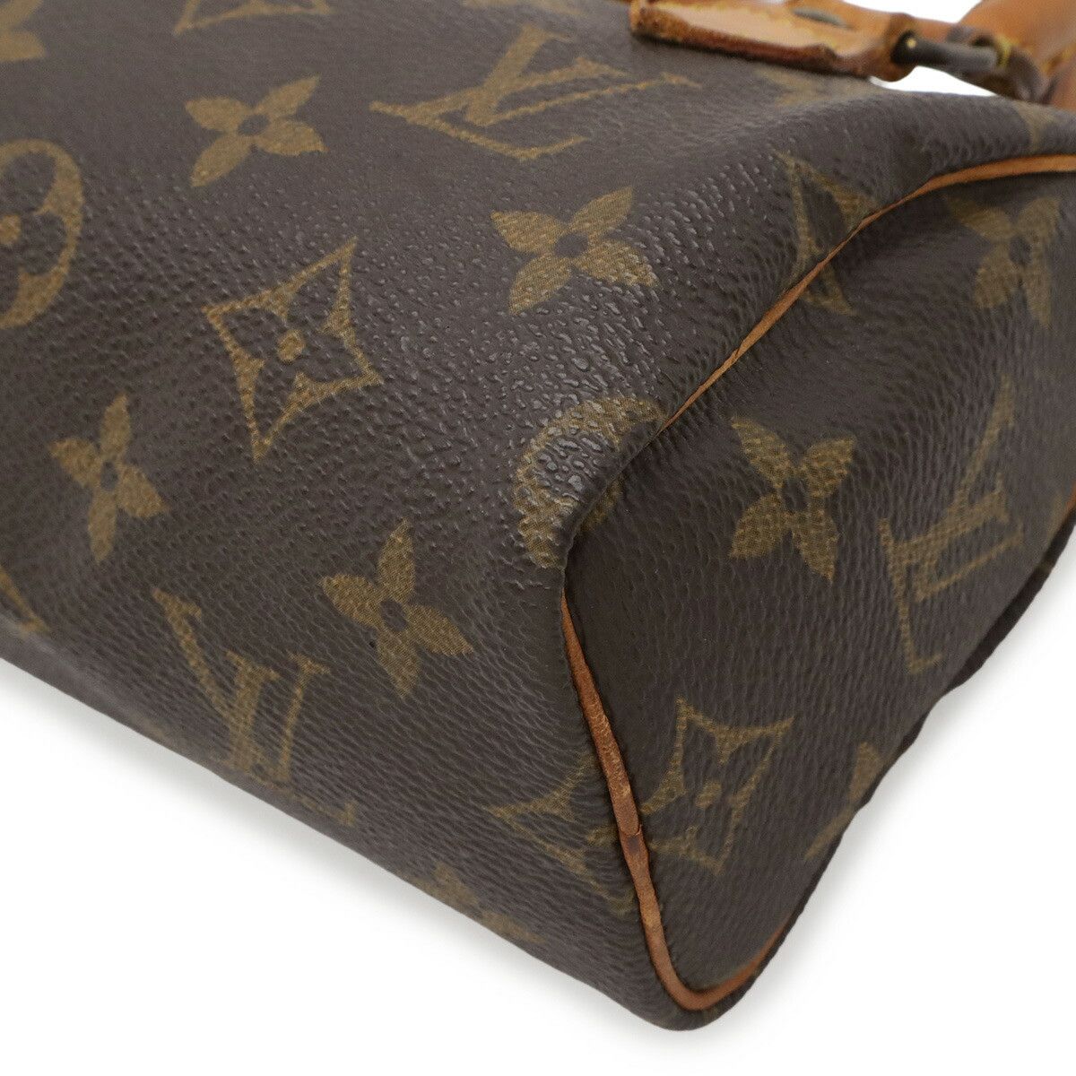 Louis Vuitton Louis Vuitton Louis Vuitton Monogram Mini Handbag Textile Handbag M41534 DUTY FREE for USA Size ONE SIZE - 3 Thumbnail