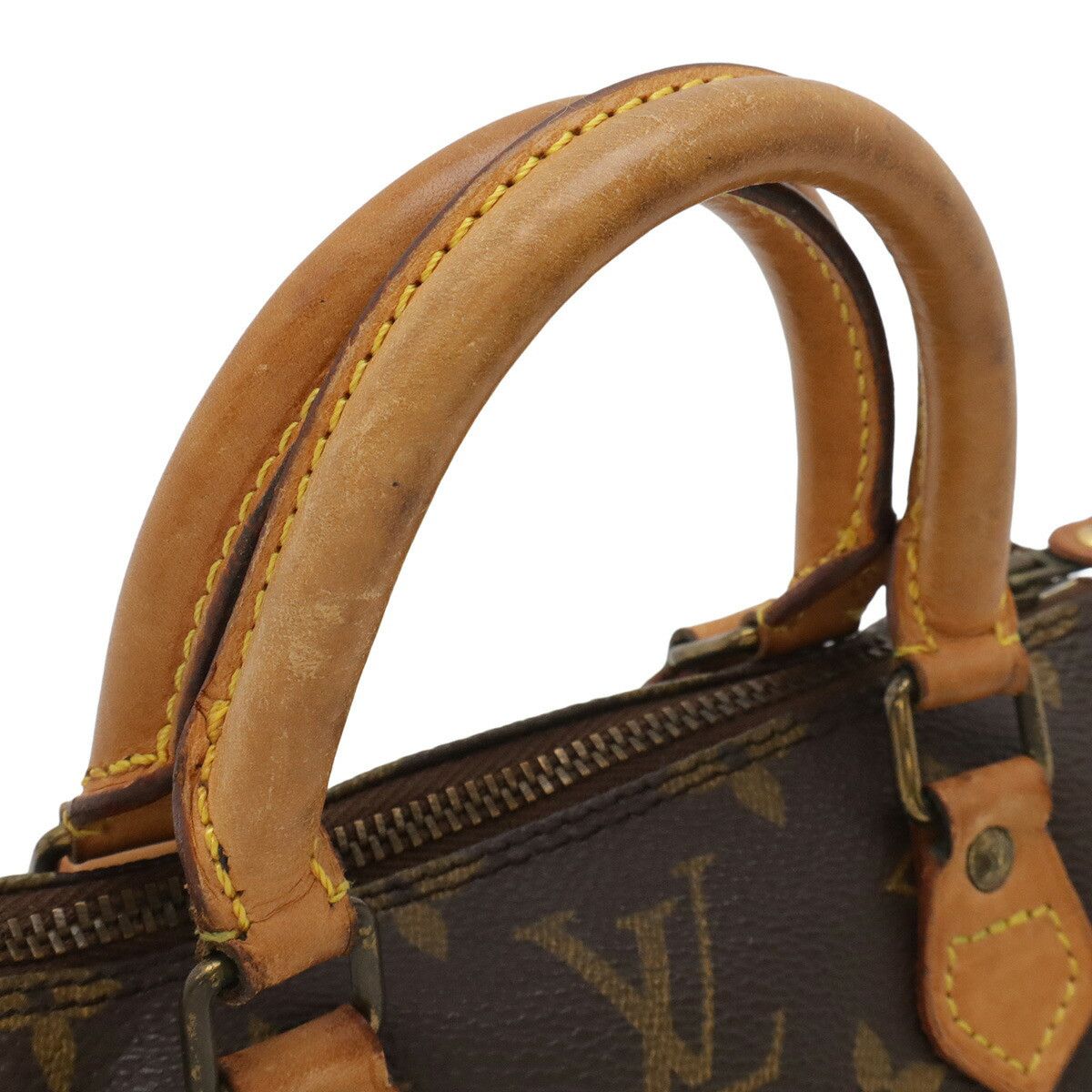 Louis Vuitton Louis Vuitton Louis Vuitton Monogram Mini Handbag Textile Handbag M41534 DUTY FREE for USA Size ONE SIZE - 6 Thumbnail