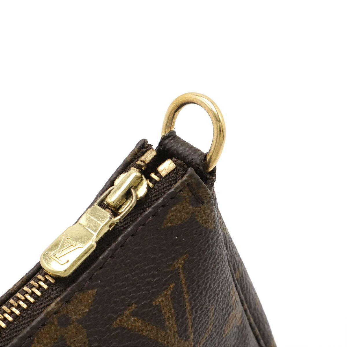 Louis Vuitton Louis Vuitton Louis Vuitton Pochette Accessoires Monogram shoulder bag Textile Shoulder Bag M51980 DUTY FREE for USA Size ONE SIZE - 4 Thumbnail