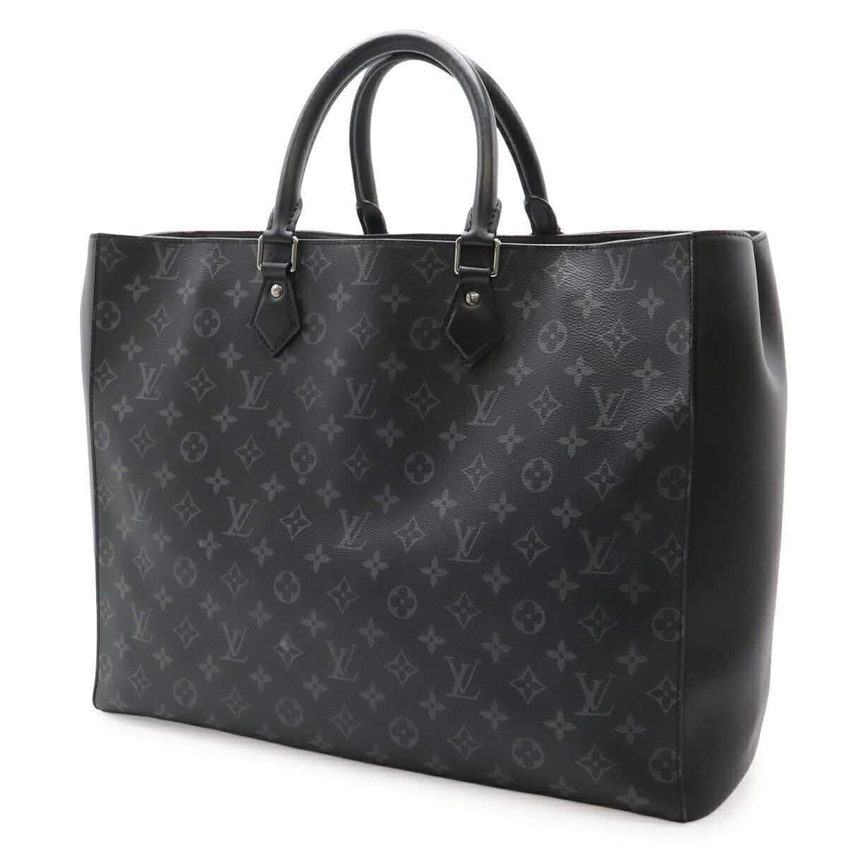 Louis Vuitton Louis Vuitton Louis Vuitton Grand Sac Monogram Eclipse Tote Bag Textile Tote Bag M44733 DUTY FREE for USA Size ONE SIZE - 2 Thumbnail