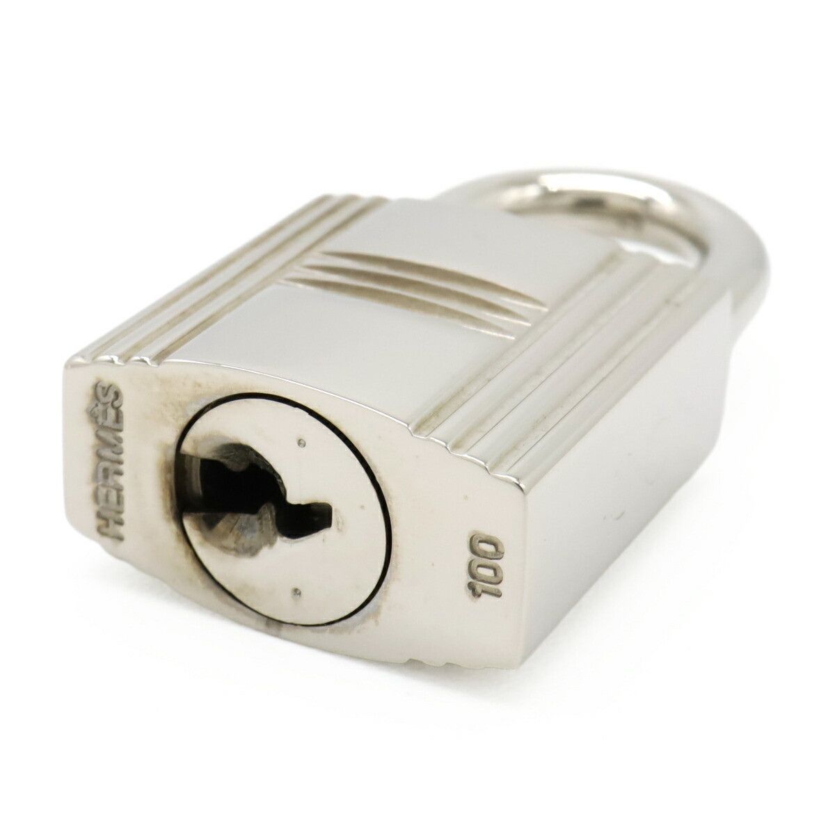 Hermes Hermes Hermes Cadena No100 Padlock Metal Charm DUTY FREE for USA Size ONE SIZE - 4 Thumbnail