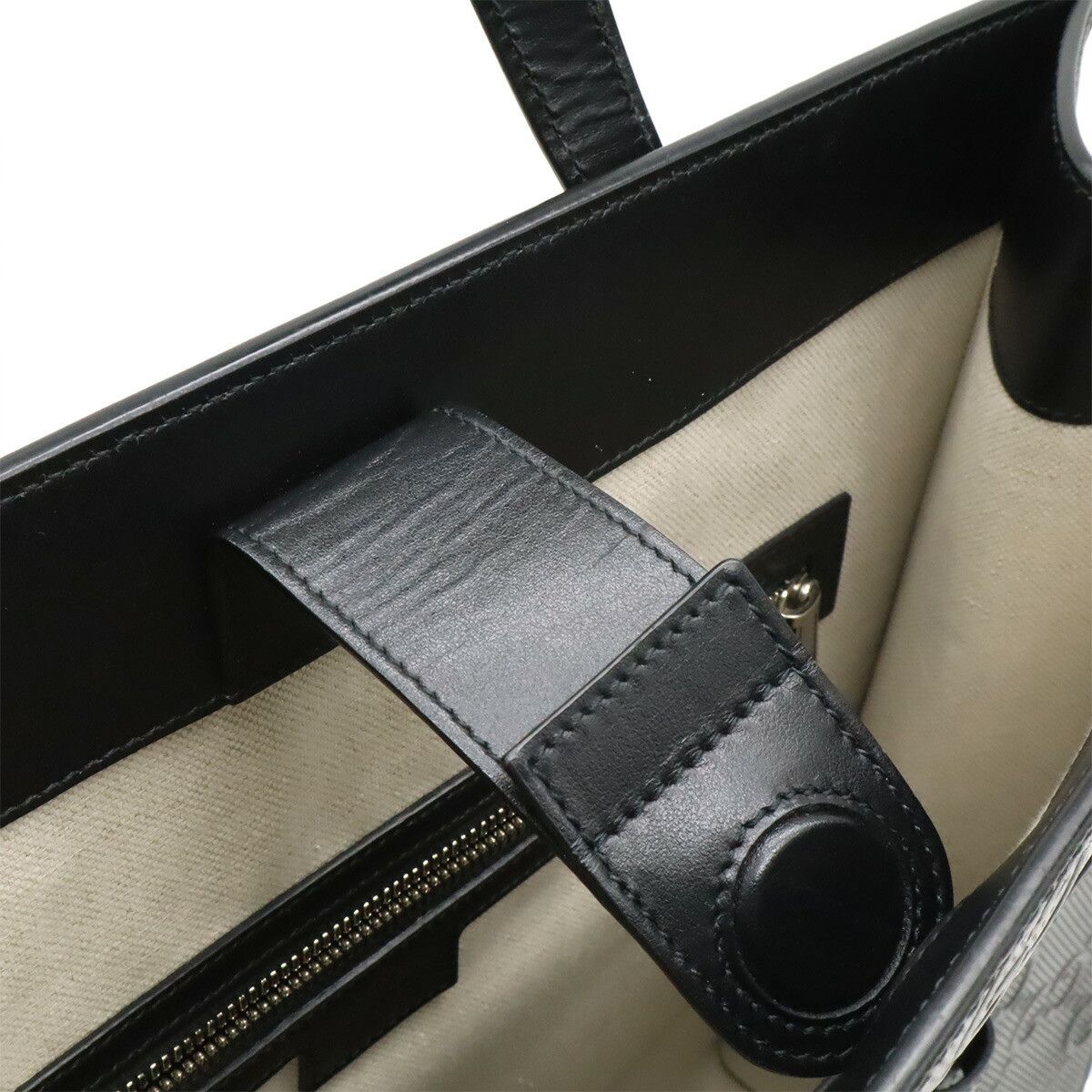 Gucci Gucci Gucci GG Embossed Leather Tote Bag Leather Tote Bag 700421 DUTY FREE for USA Size ONE SIZE - 5 Thumbnail