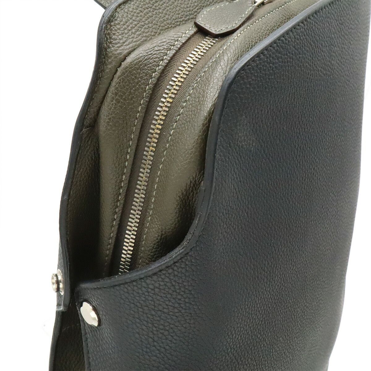 Hermes Hermes Hermes Citybag27 Taurillon Clemence Backpack Leather Backpack Y DUTY FREE for USA Size ONE SIZE - 7 Thumbnail