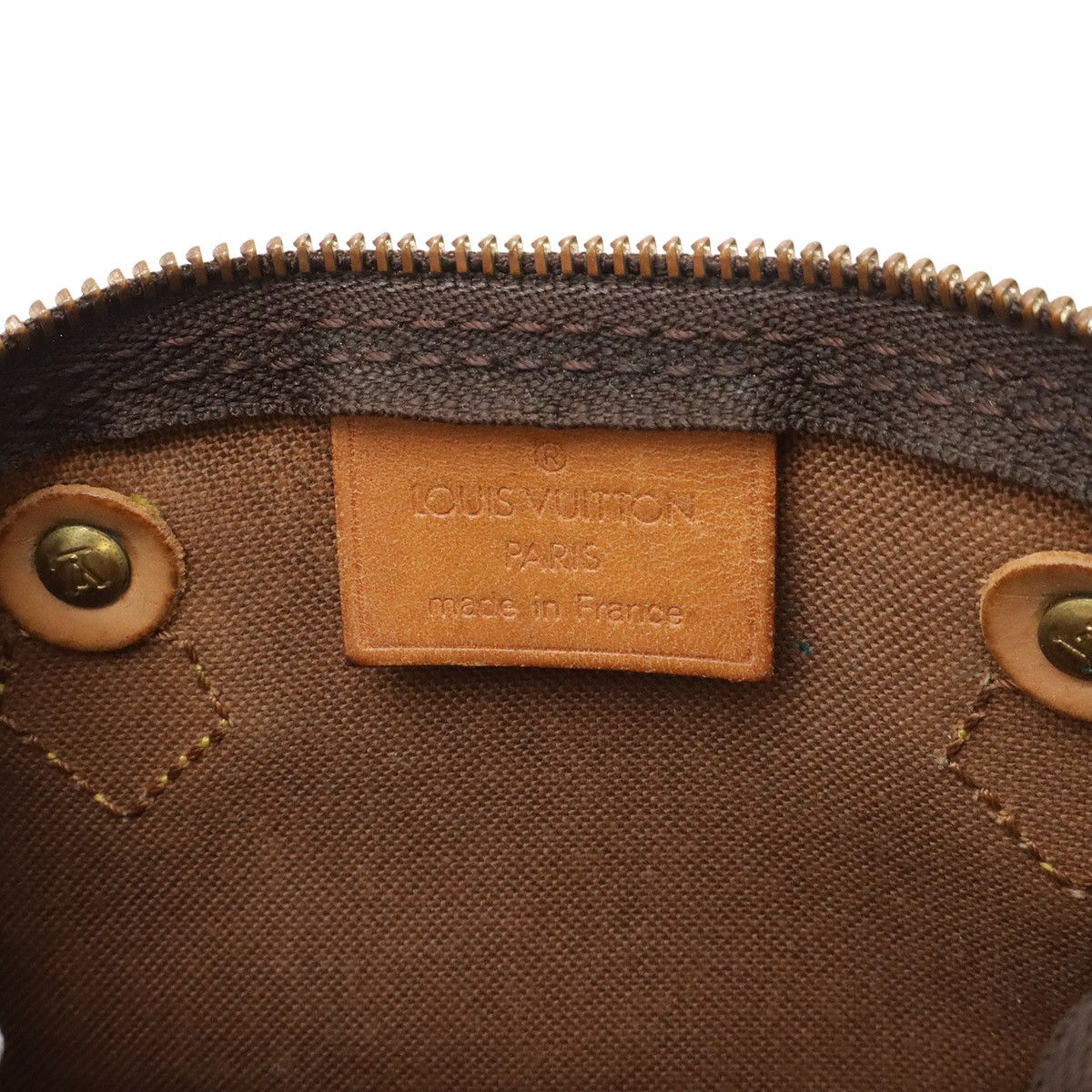 Louis Vuitton Louis Vuitton Louis Vuitton Monogram Mini Handbag Textile Handbag M41534 DUTY FREE for USA Size ONE SIZE - 8 Thumbnail