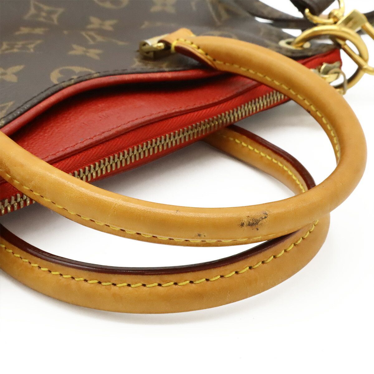 Louis Vuitton Louis Vuitton Louis Vuitton Monogram Pallas BB Handbag Textile Handbag M41241 DUTY FREE for USA Size ONE SIZE - 5 Thumbnail