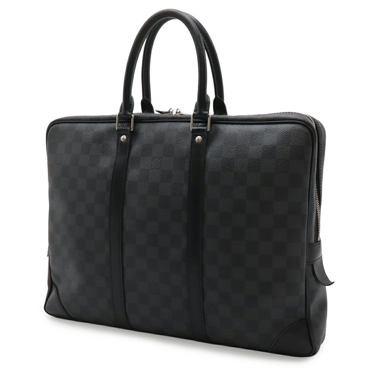 Louis Vuitton Louis Vuitton Louis Vuitton Damier Graphite business briefcase Textile Business Bag N41125 DUTY FREE for USA Size ONE SIZE - 2 Thumbnail