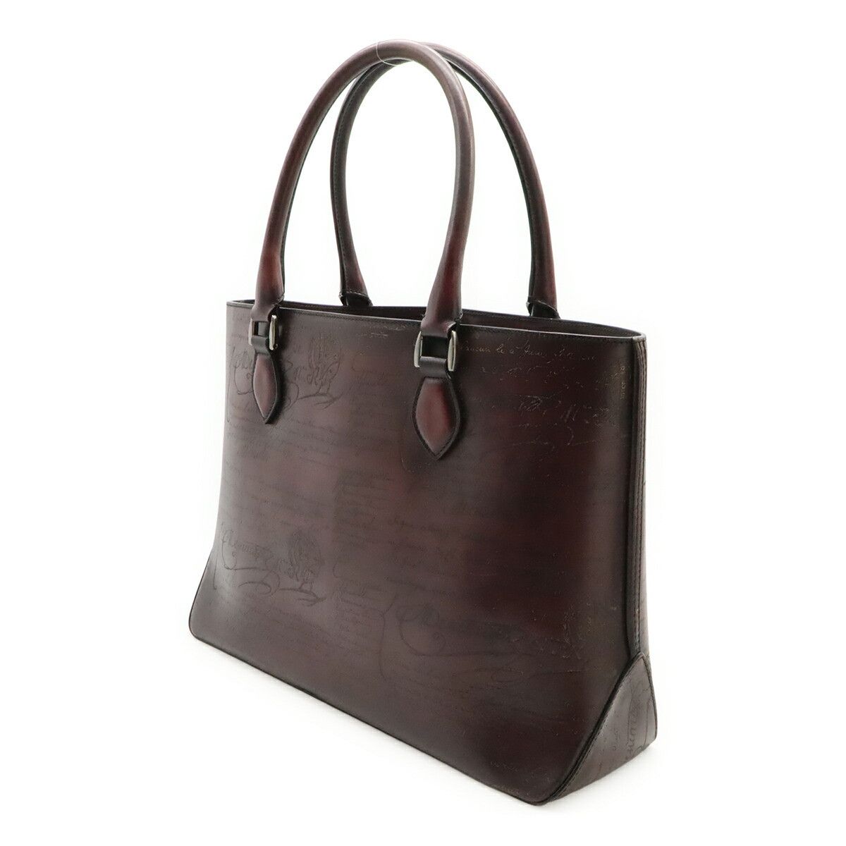 Berluti Berluti Berluti Toujours Venetian Leather 2way Tote Bag Leather Tote Bag DUTY FREE for USA Size ONE SIZE - 2 Thumbnail