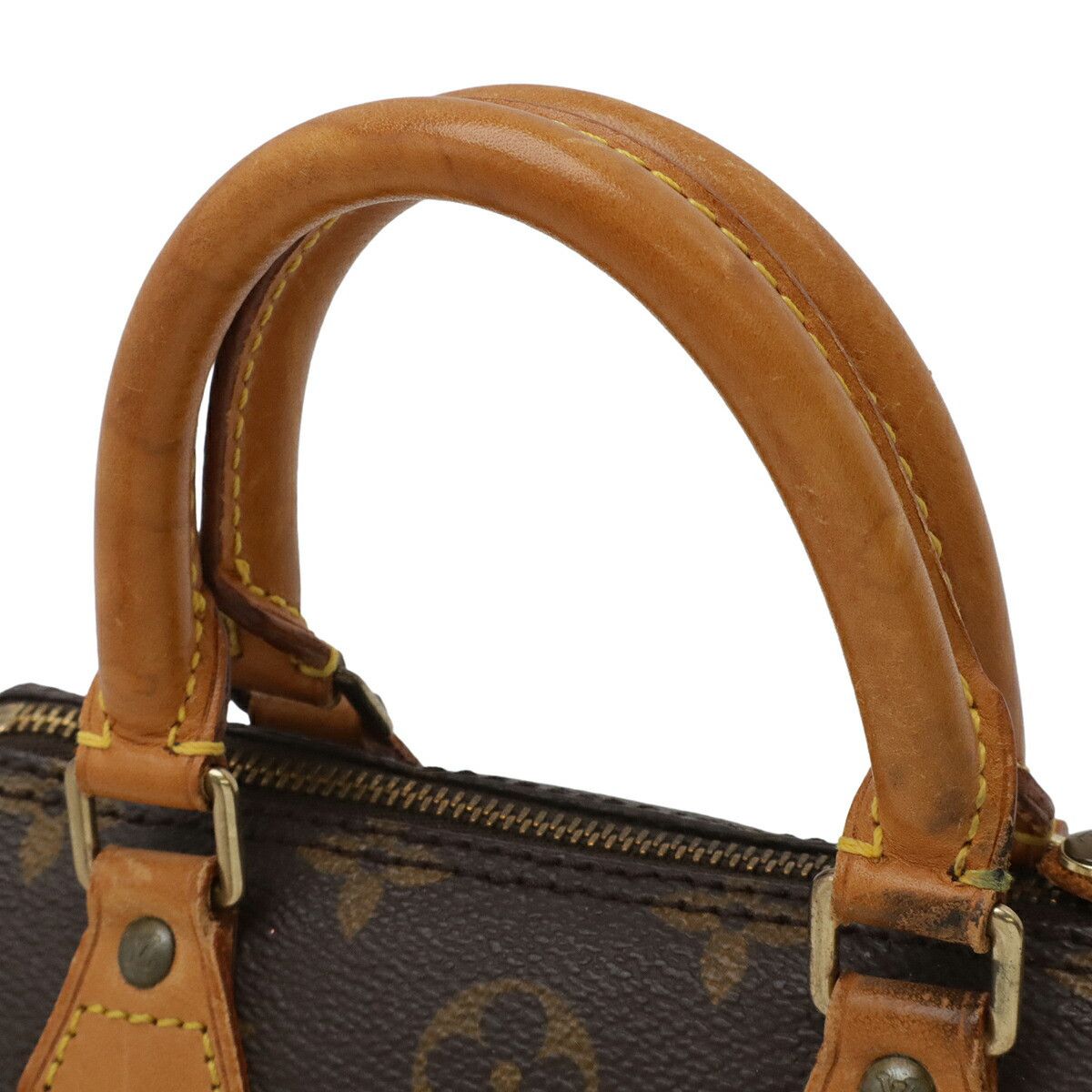 Louis Vuitton Louis Vuitton Louis Vuitton Monogram Mini Handbag Textile Handbag M41534 DUTY FREE for USA Size ONE SIZE - 5 Thumbnail
