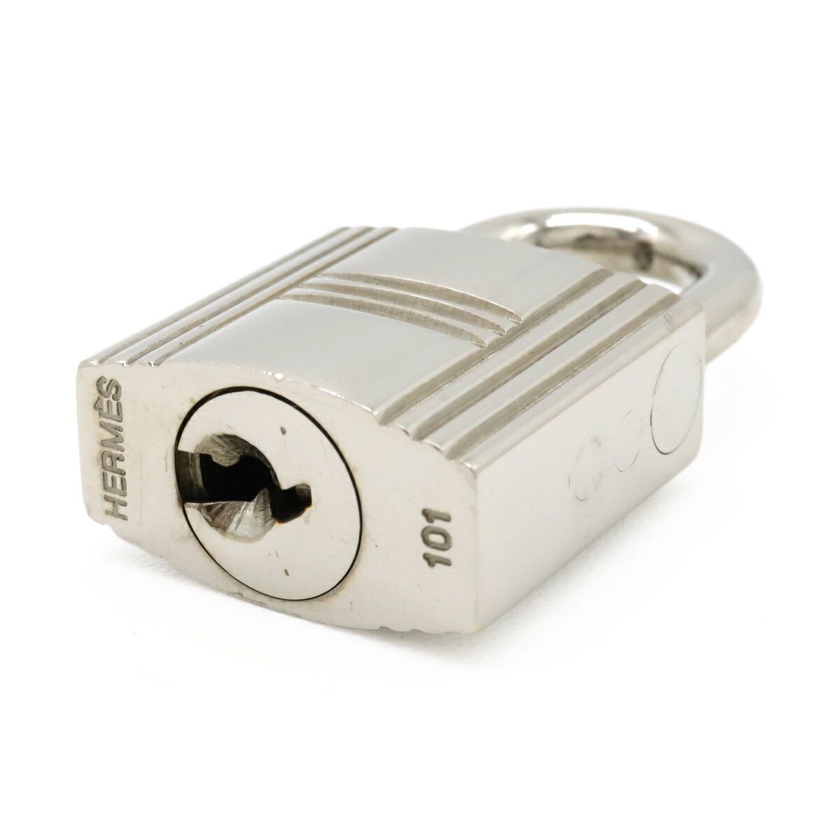 Hermes Hermes Hermes Cadena101 padlock with key Metal Charm DUTY FREE for USA Size ONE SIZE - 4 Thumbnail