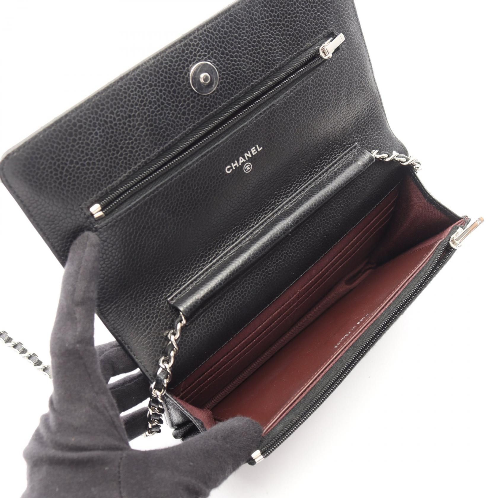 Chanel Chanel Chanel Matelasse Grained Calf Shoulder Bag Leather Shoulder Bag DUTY FREE for USA Size ONE SIZE - 3 Thumbnail