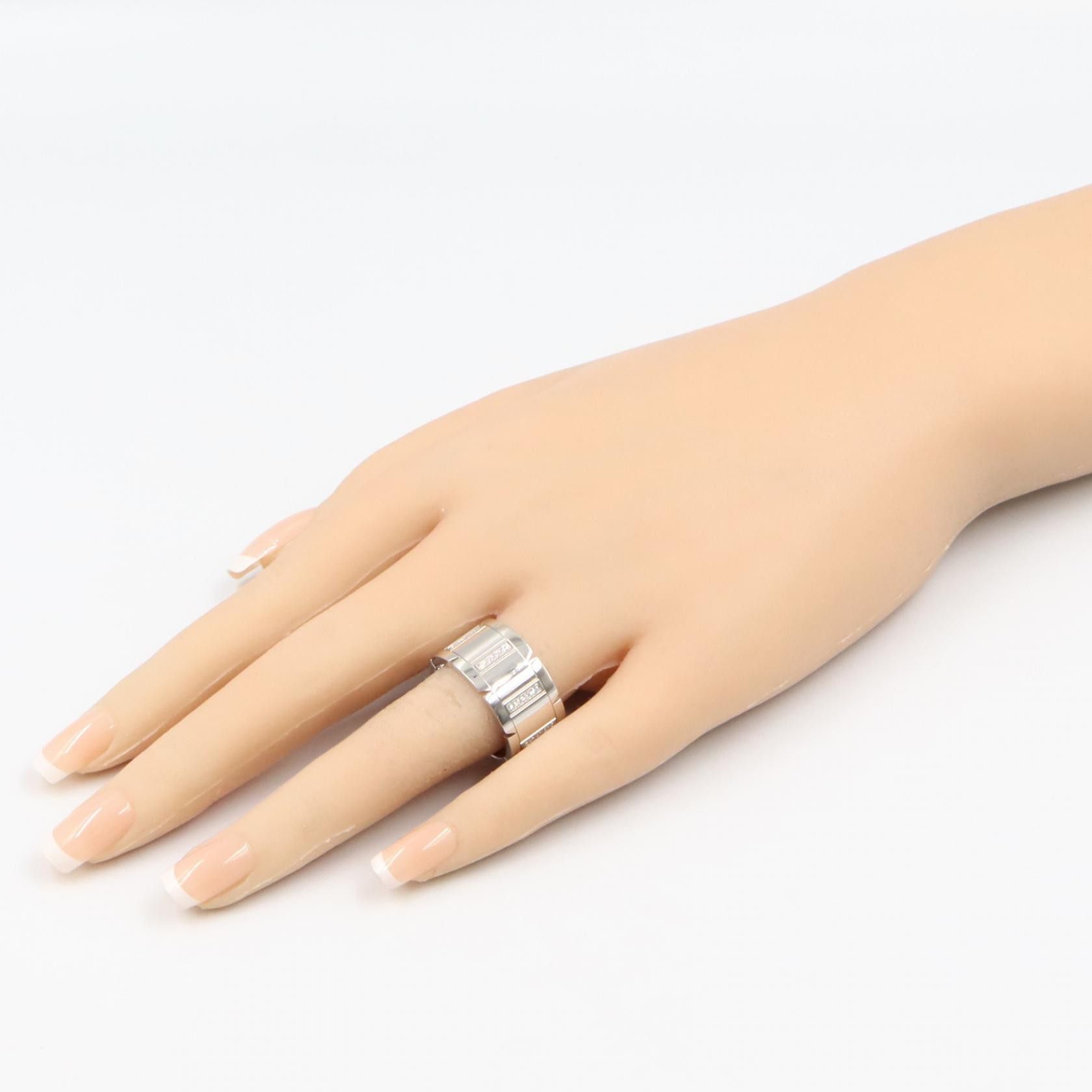 Cartier Cartier Cartier Tank Francaise Au750 Diamond Ring Size 19 Precious Metal Ring DUTY FREE for USA Size ONE SIZE - 7 Thumbnail