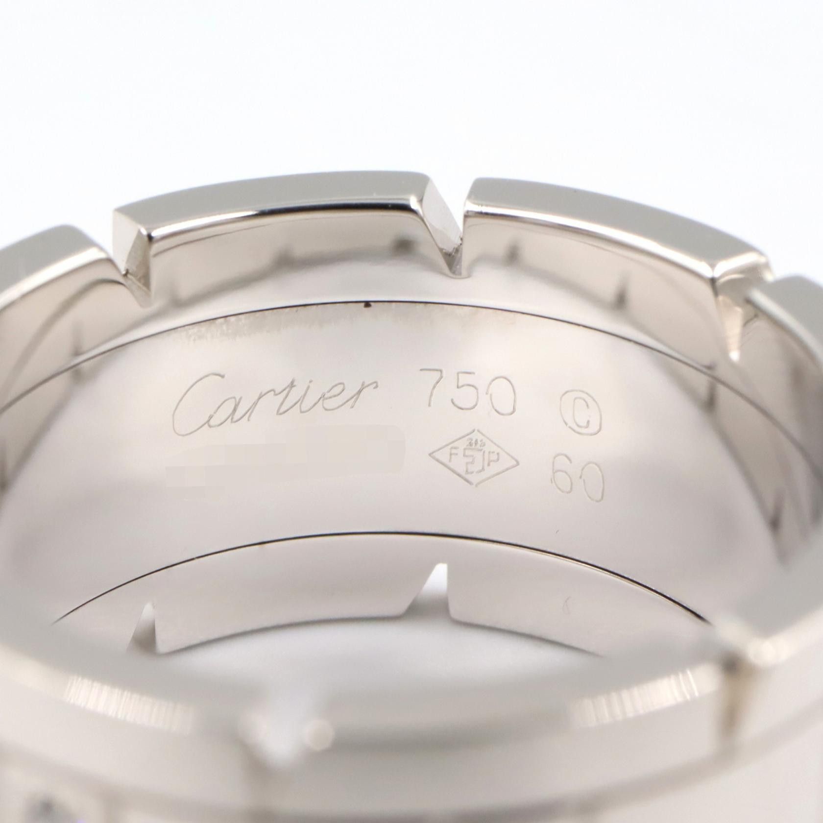 Cartier Cartier Cartier Tank Francaise Au750 Diamond Ring Size 19 Precious Metal Ring DUTY FREE for USA Size ONE SIZE - 3 Thumbnail