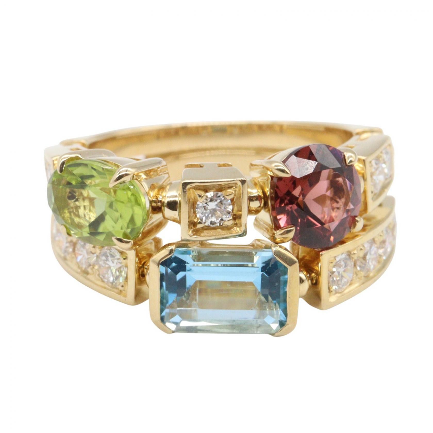 Bvlgari Bvlgari Bvlgari Allegra Precious Au750 Ring Size 10.5 Precious Metal Ring DUTY FREE for USA Size ONE SIZE - 2 Thumbnail