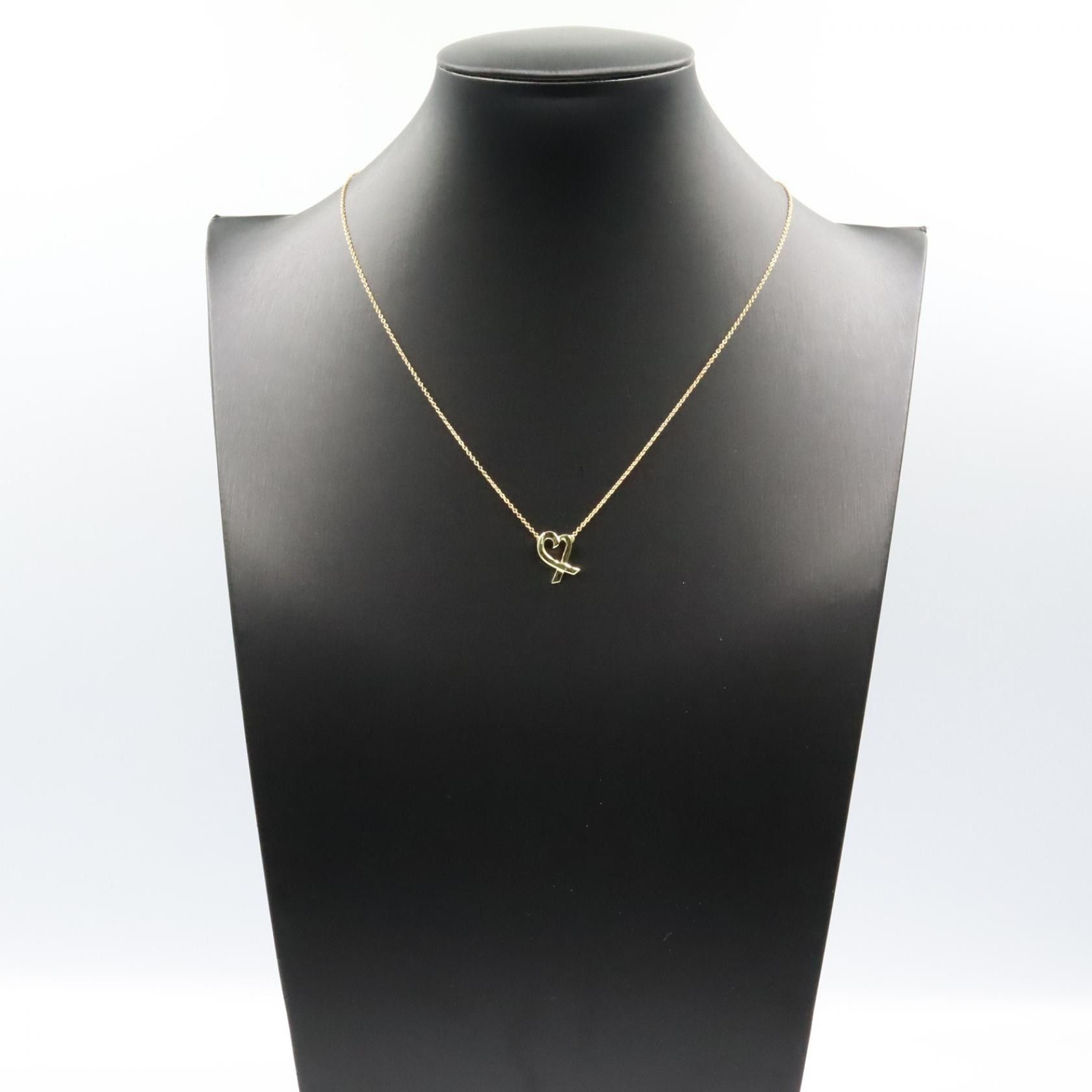 Tiffany & Co. Tiffany & Co. Tiffany & Co. Loving Heart Au750 Necklace Precious Metal Necklace DUTY FREE for USA Size ONE SIZE - 5 Thumbnail