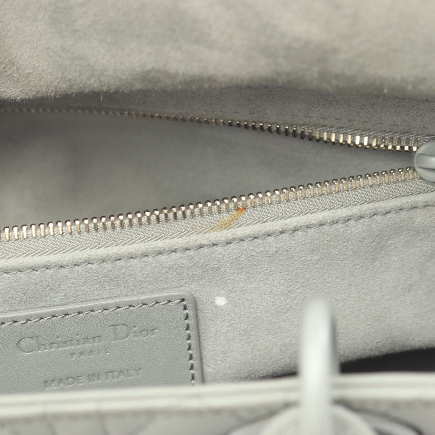 Dior Dior Dior LADY DIOR Leather 2way Handbag Leather Handbag DUTY FREE for USA Size ONE SIZE - 5 Thumbnail