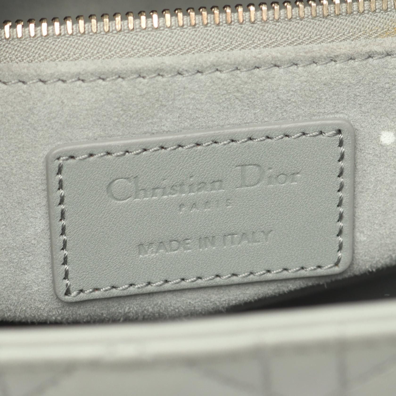 Dior Dior Dior LADY DIOR Leather 2way Handbag Leather Handbag DUTY FREE for USA Size ONE SIZE - 4 Thumbnail
