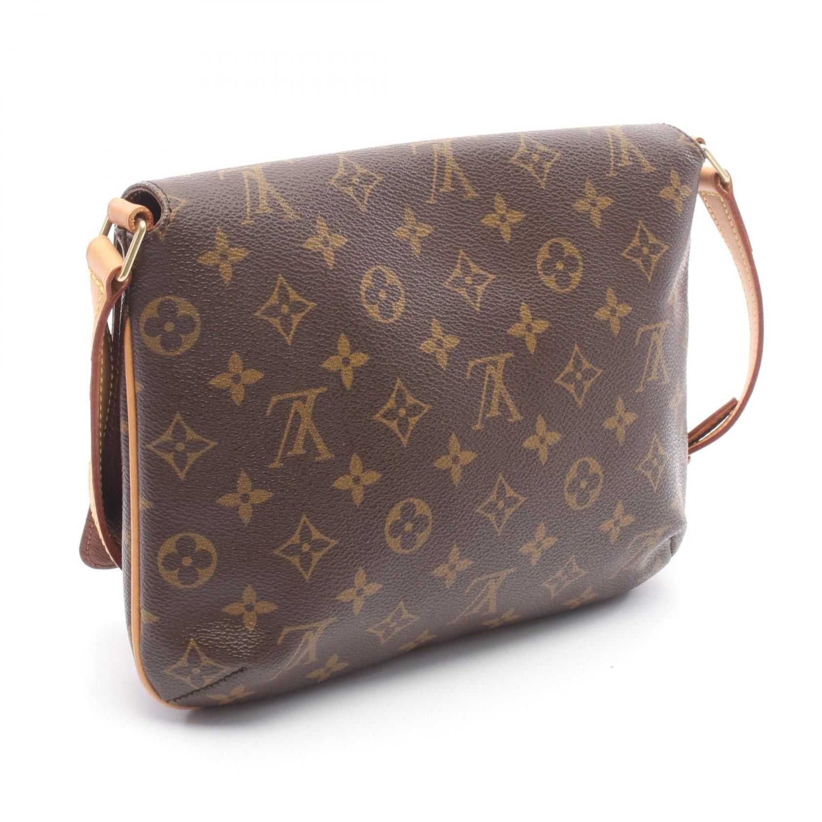 Louis Vuitton Louis Vuitton Louis Vuitton Musette Tango Monogram Coated Canvas Shoulder Bag Textile Shoulder Bag M51257 DUTY FREE for USA Size ONE SIZE - 2 Thumbnail
