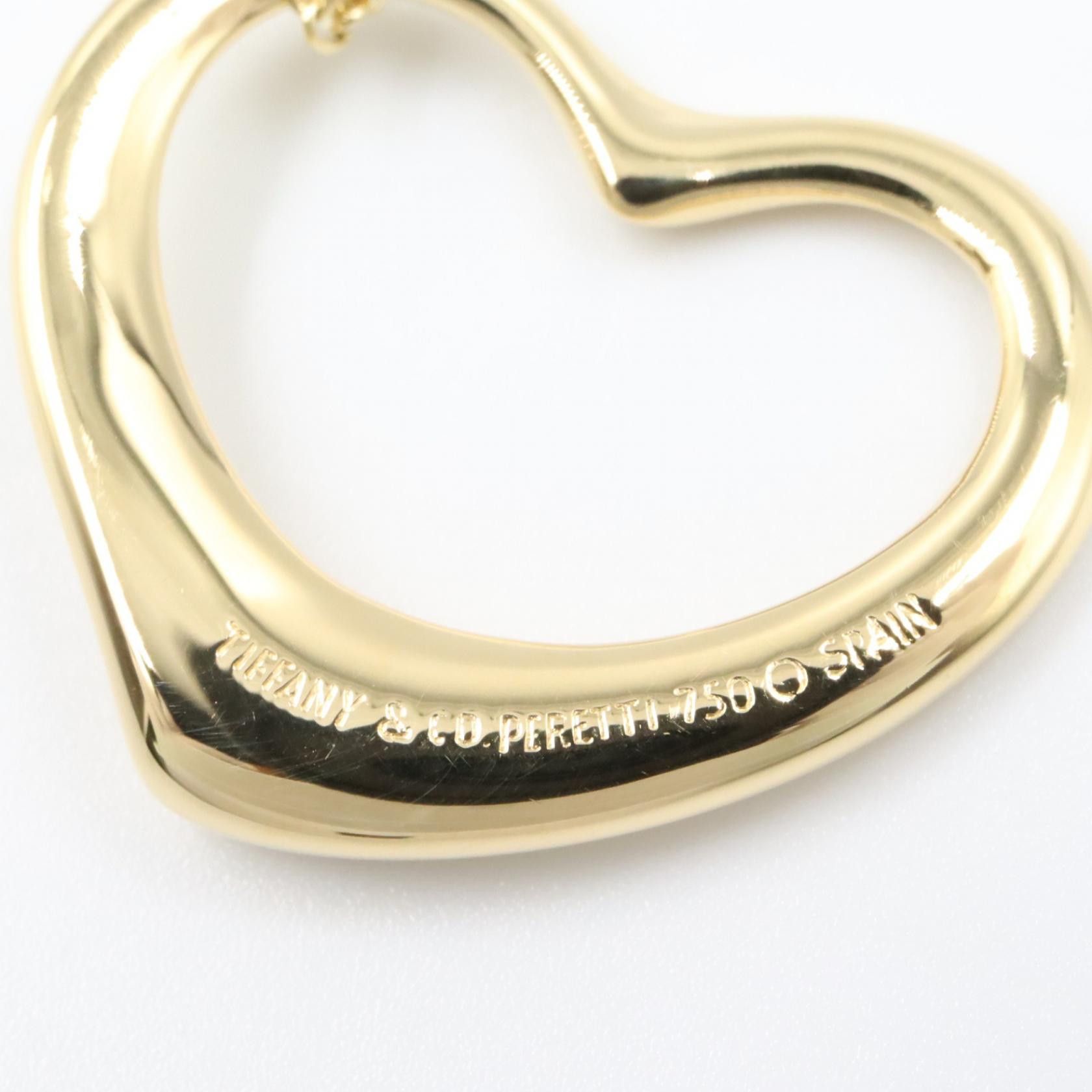 Tiffany & Co. Tiffany & Co. Tiffany & Co. Open Heart Au750 Necklace Precious Metal Necklace DUTY FREE for USA Size ONE SIZE - 3 Thumbnail