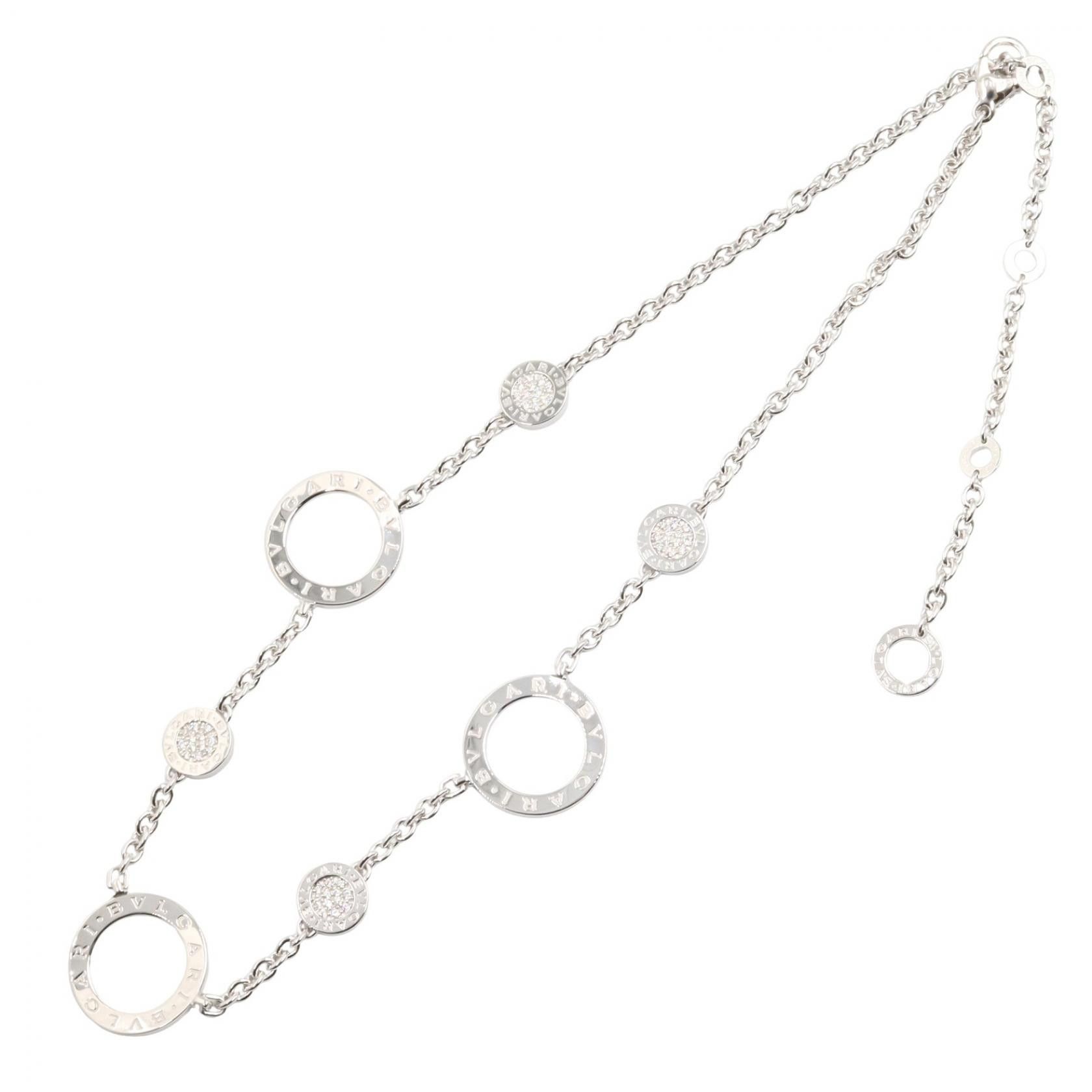 Bvlgari Bvlgari Bvlgari Ressortoir Au750 Diamond Necklace Precious Metal Necklace DUTY FREE for USA Size ONE SIZE - 2 Thumbnail